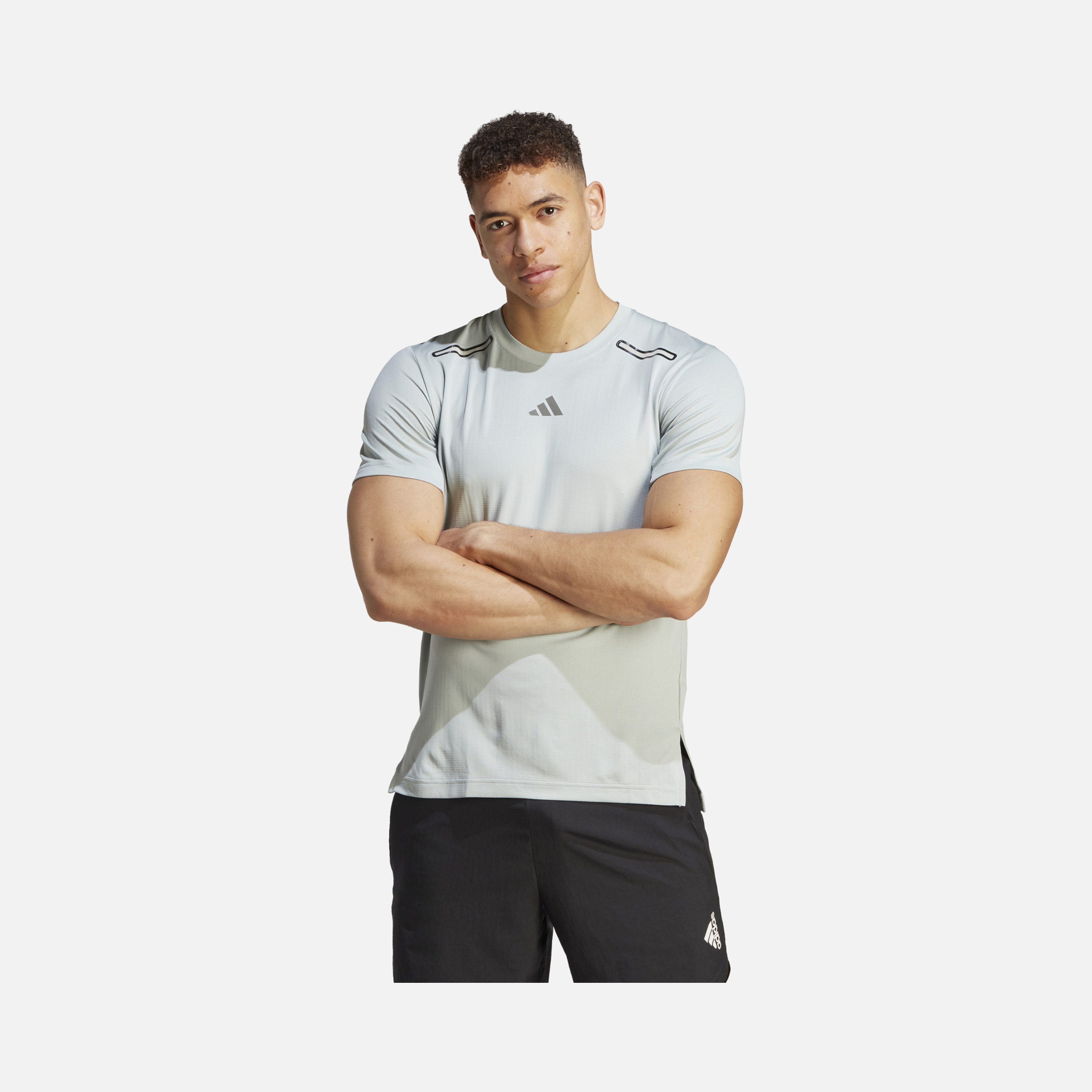 adidas Heat.Rdy Hiit Elevated Training Short-Sleeve Erkek Tişört