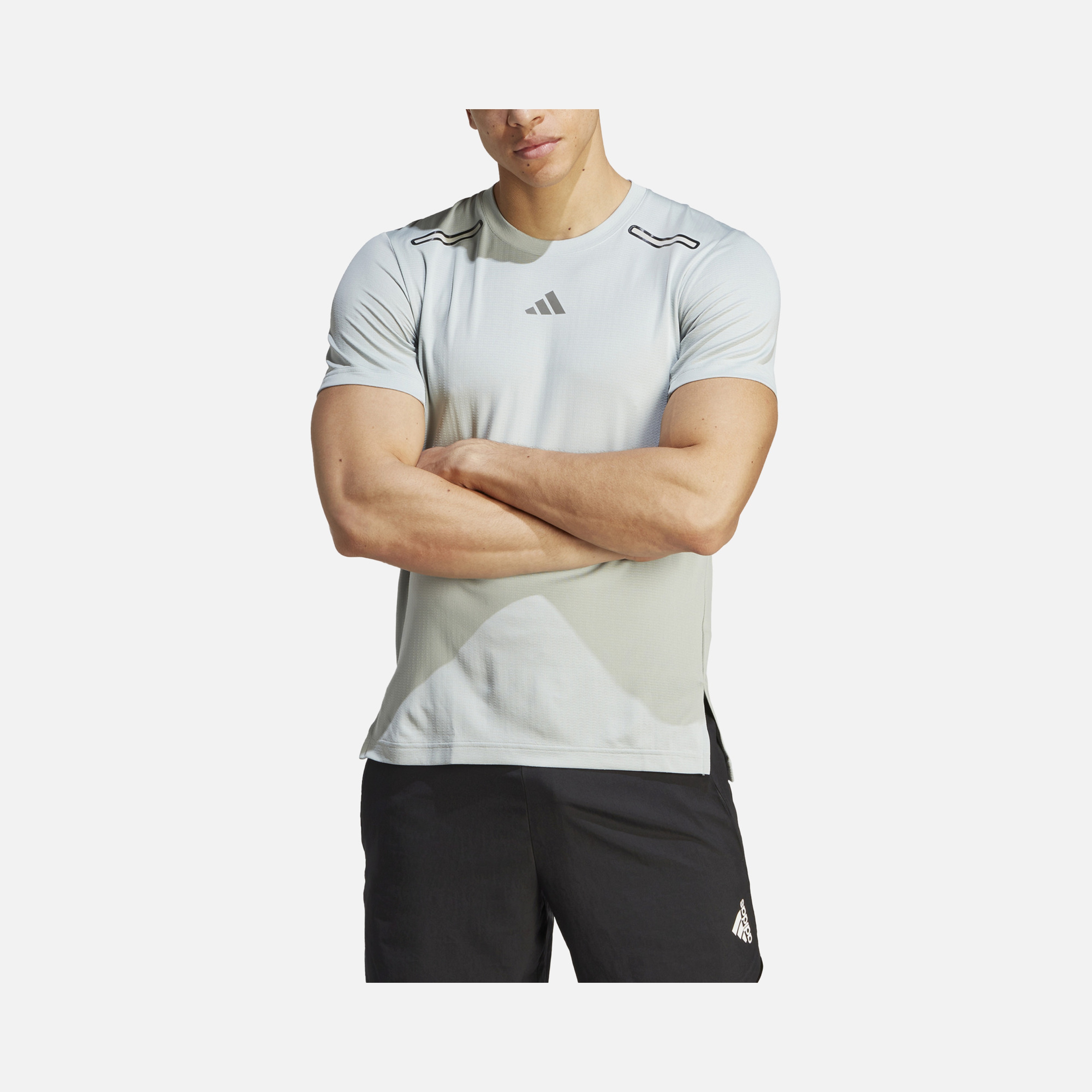 adidas Heat.Rdy Hiit Elevated Training Short-Sleeve Erkek Tişört