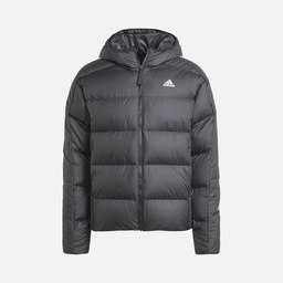 adidas Essentials Midweight Down 3-Stripes Full-Zip Hoodie Erkek Ceket