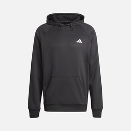 adidas Train Game and Go Small Logo Training Hoodie Erkek Sweatshirt