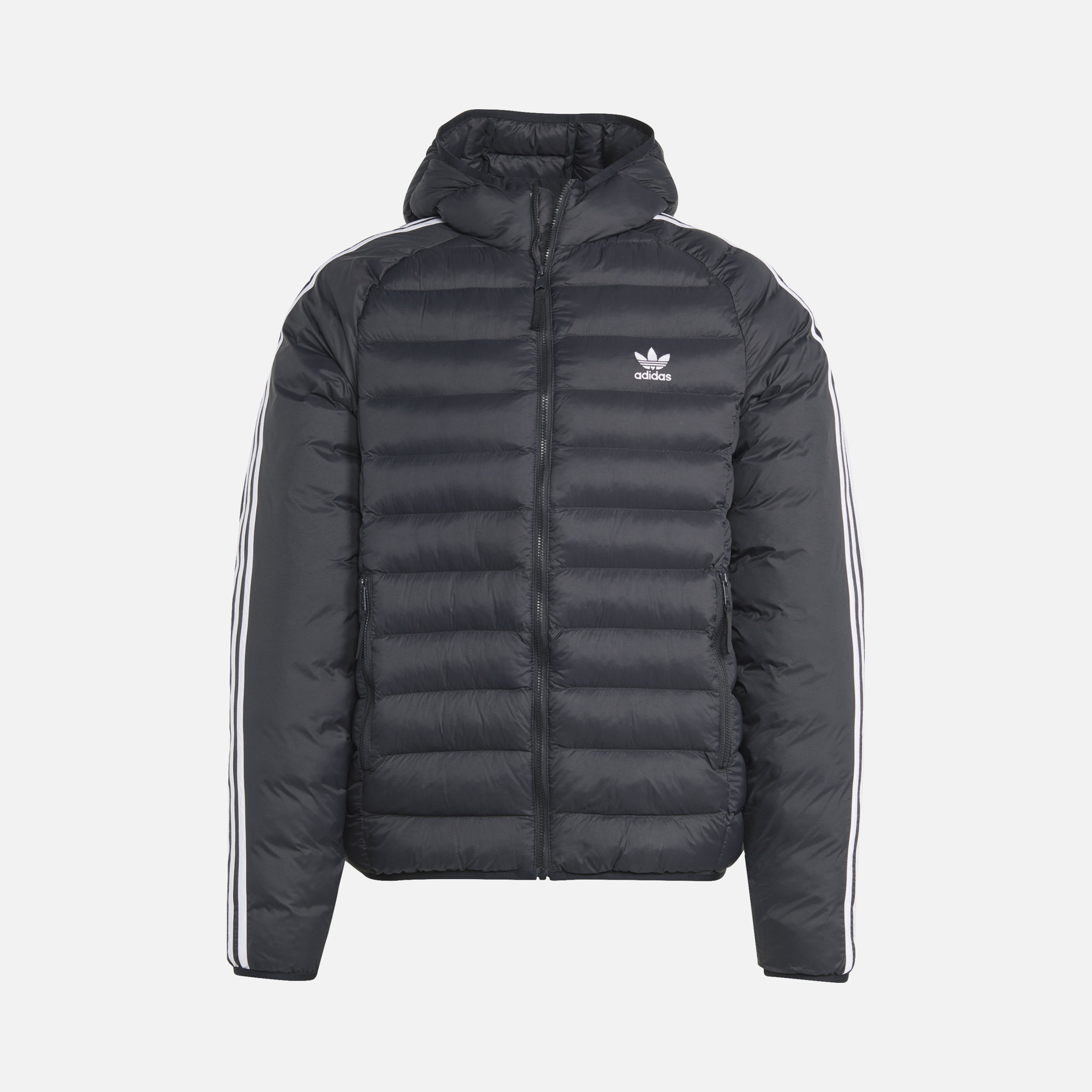 adidas Sportswear Padded 3-Stripes Full-Zip Hoodie Erkek Mont