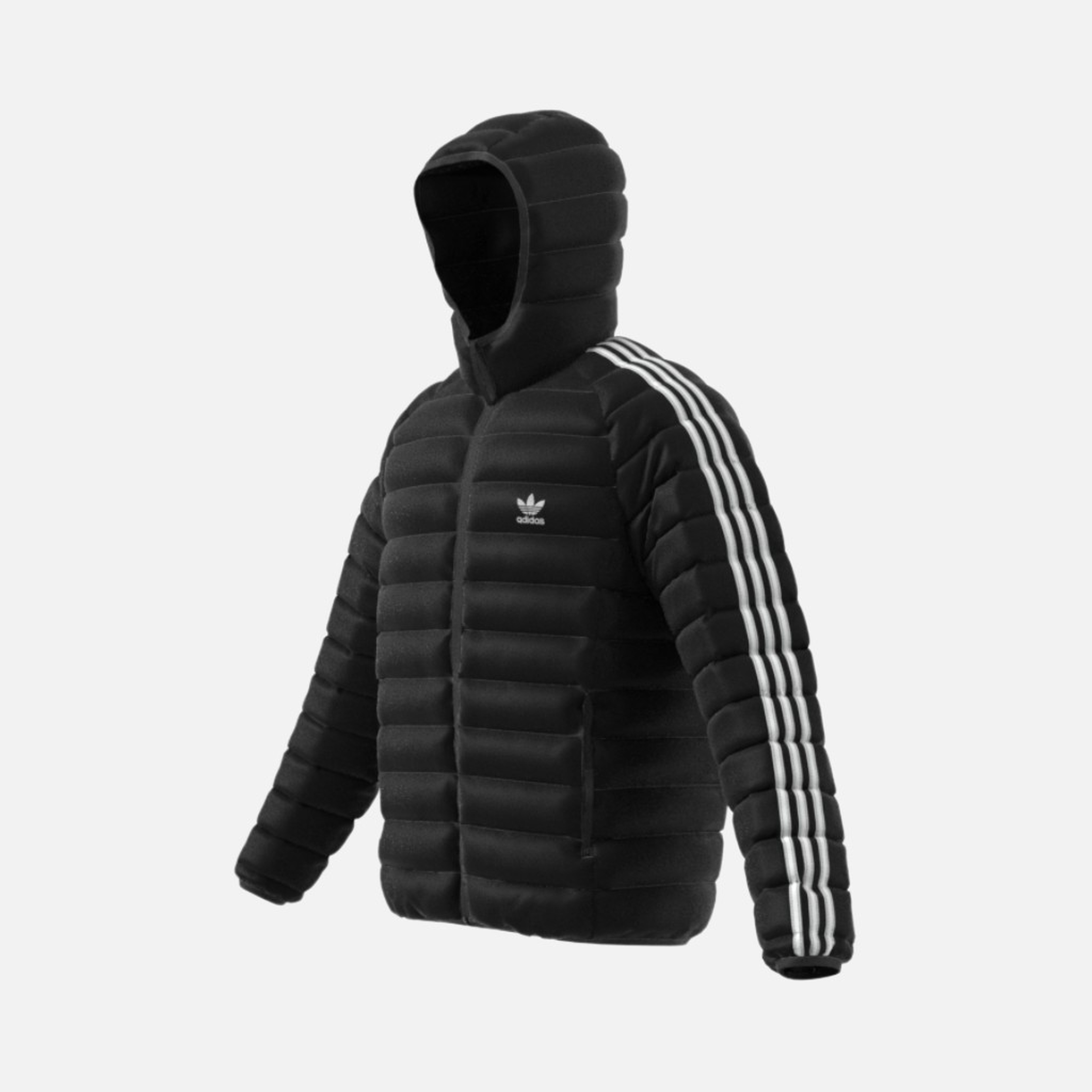 adidas Sportswear Padded 3-Stripes Full-Zip Hoodie Erkek Mont