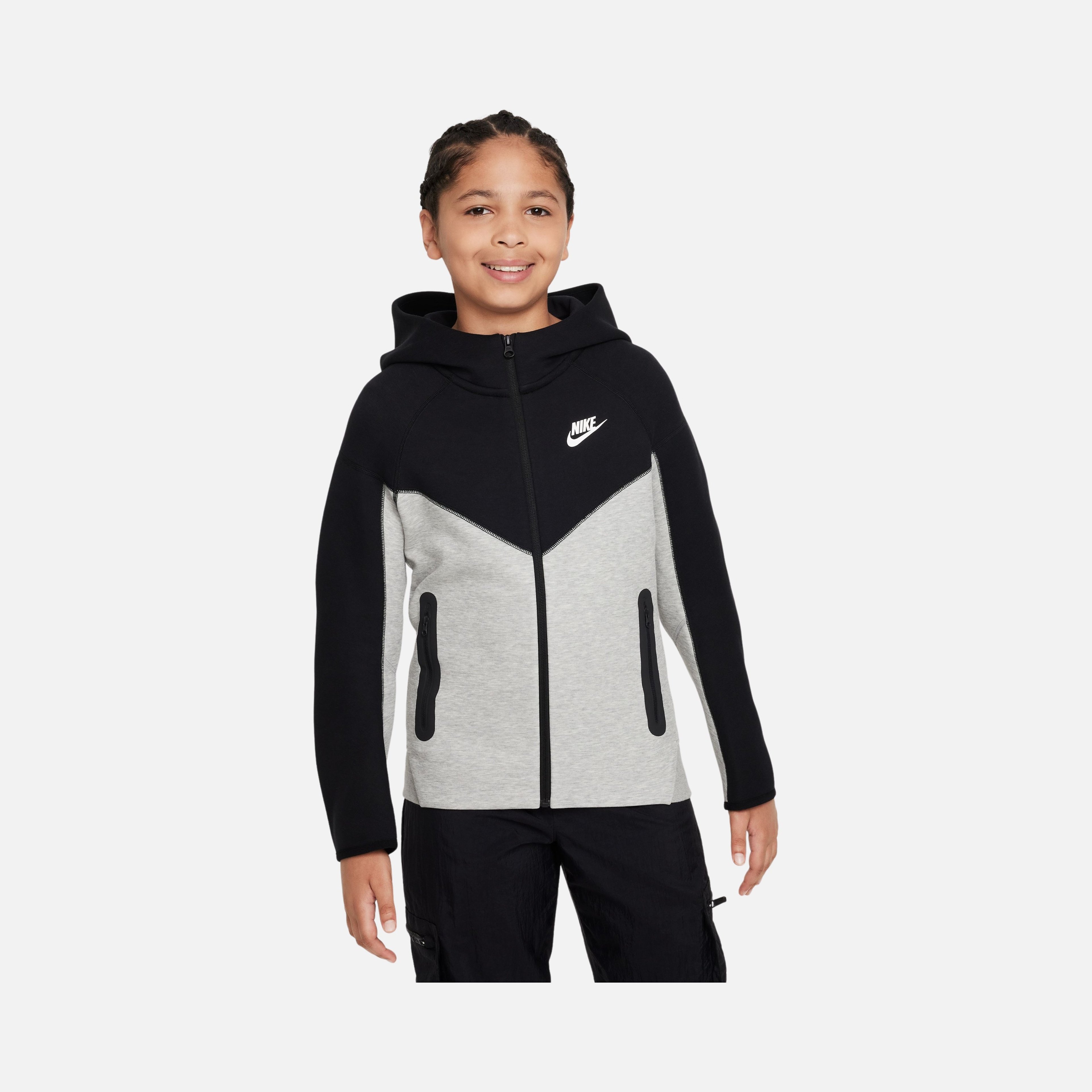 Nike Sportswear Tech Fleece Full-Zip Hoodie CO (Boys') Çocuk Sweatshirt