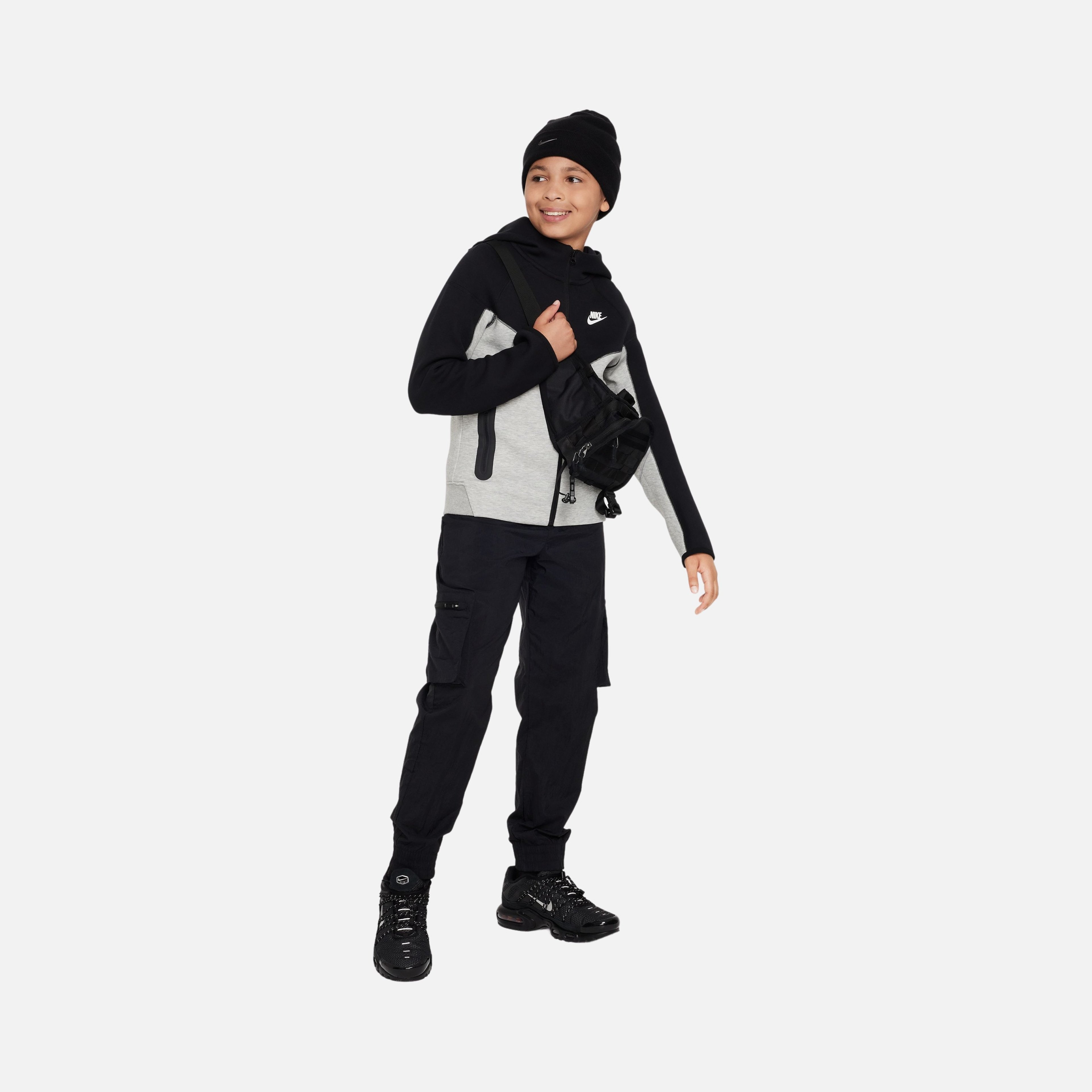 Nike Sportswear Tech Fleece Full-Zip Hoodie CO (Boys') Çocuk Sweatshirt