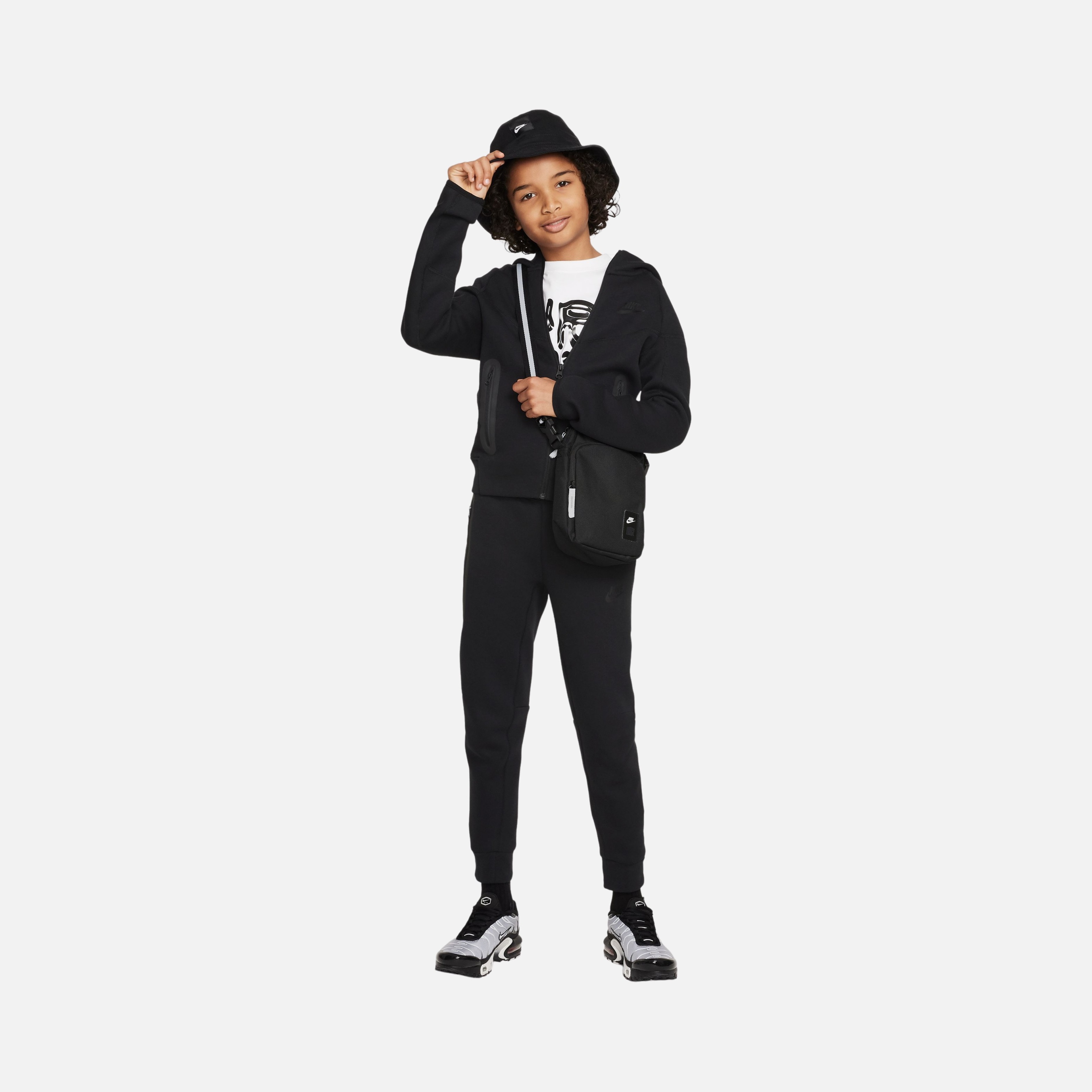 Nike Sportswear Tech Fleece Full-Zip Hoodie CO (Boys') Çocuk Sweatshirt