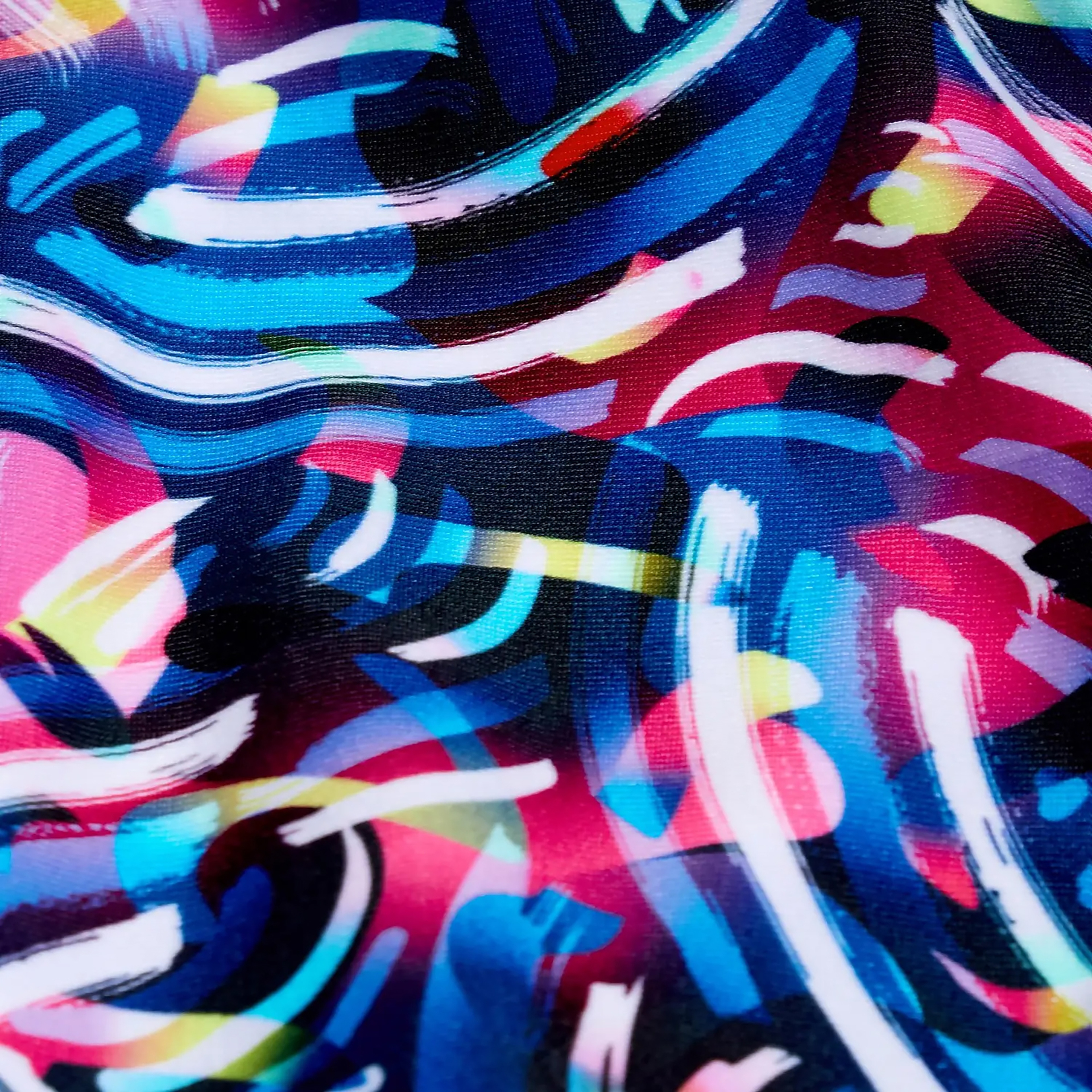 Speedo Digital Allover Leaderback (Girls') Çocuk Yüzücü Mayo