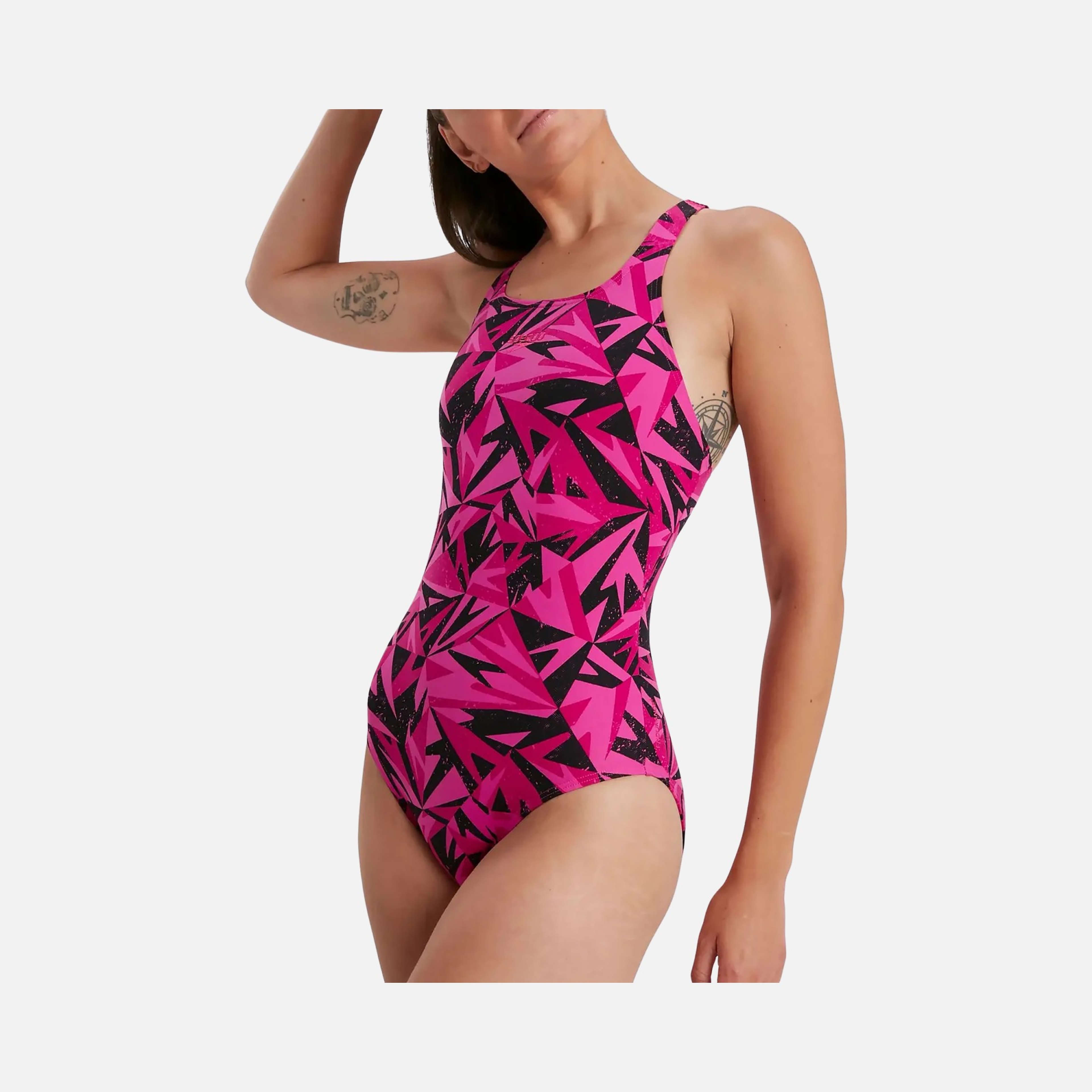 Speedo Hyperboom Medalist Kadın Yüzücü Mayo