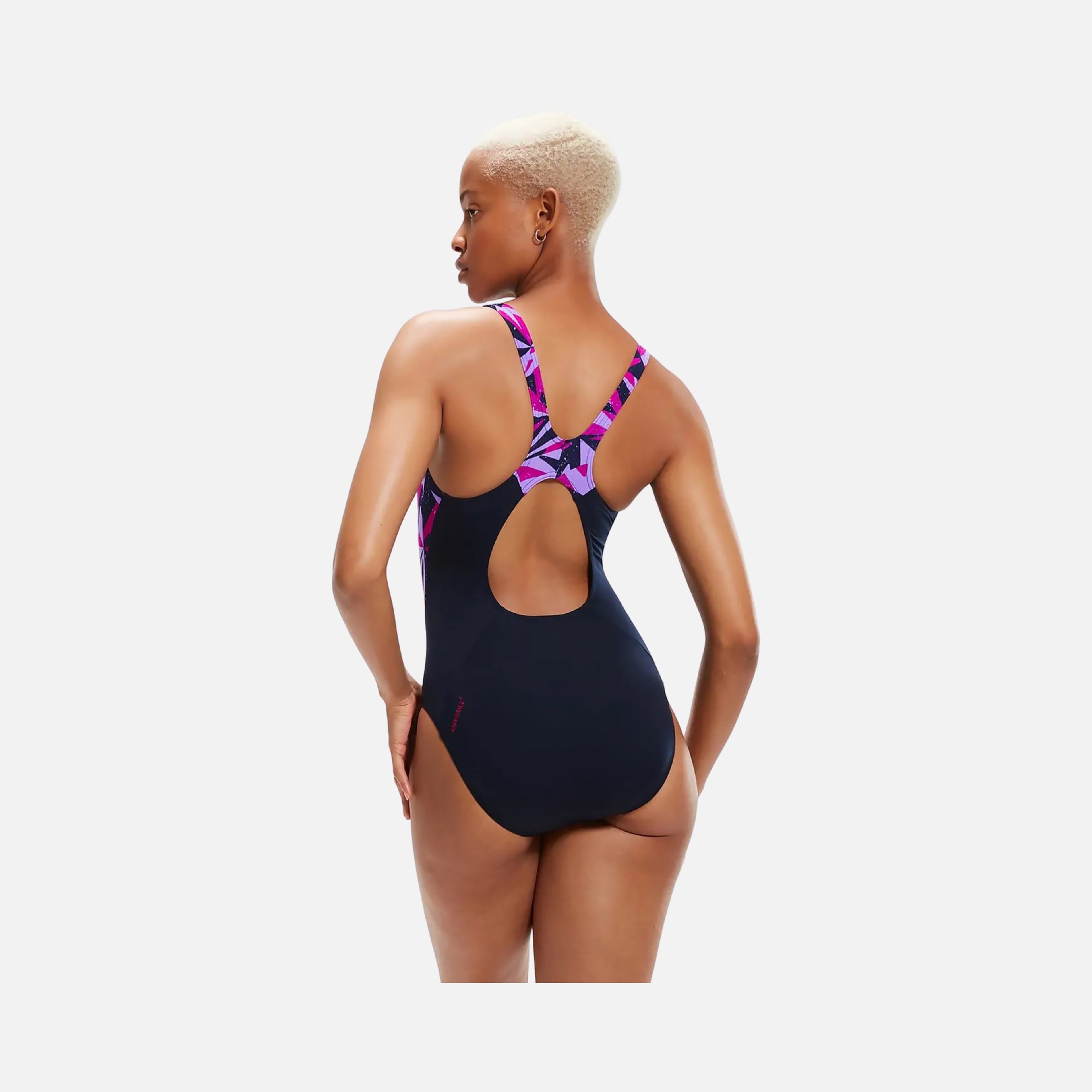 Speedo Hyperboom Splice Muscleback Kadın Yüzücü Mayo