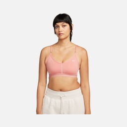 Nike Dri-Fit Indy V Neck Light-Support Sports Training Kadın Bra