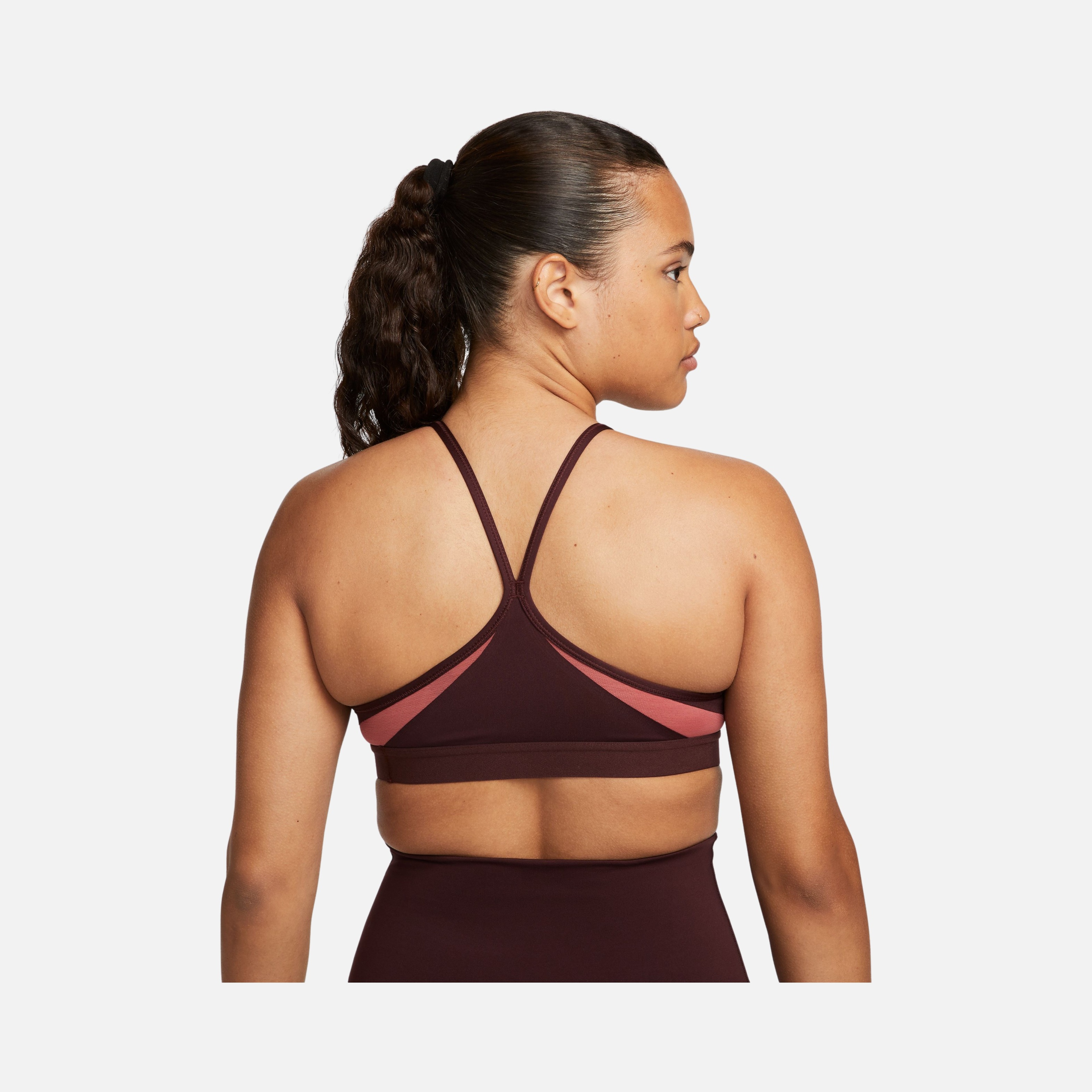 Nike Dri-Fit Indy V Neck Light-Support Sports Training Kadın Bra