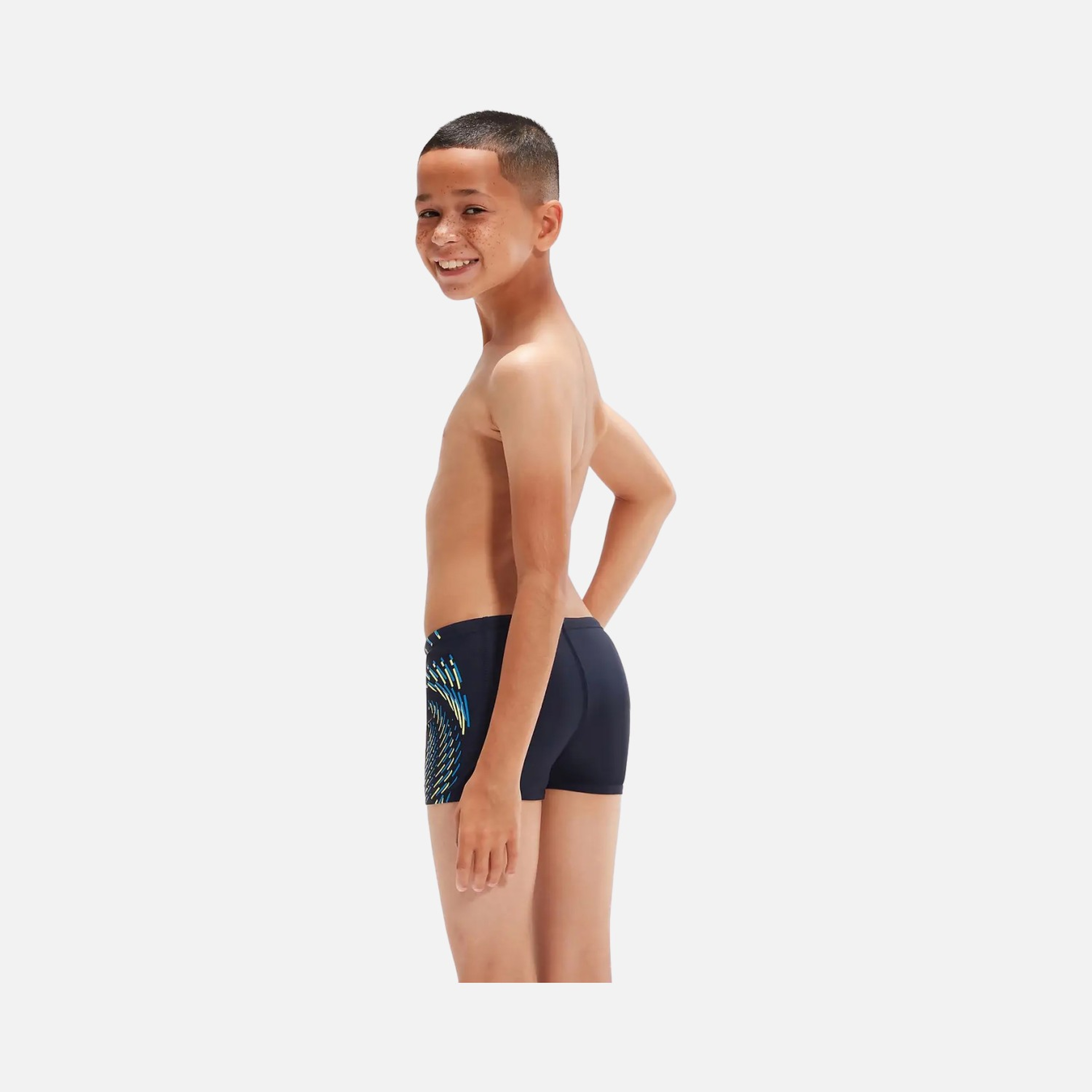 Speedo Plastisol (Boys') Çocuk Yüzücü Mayo