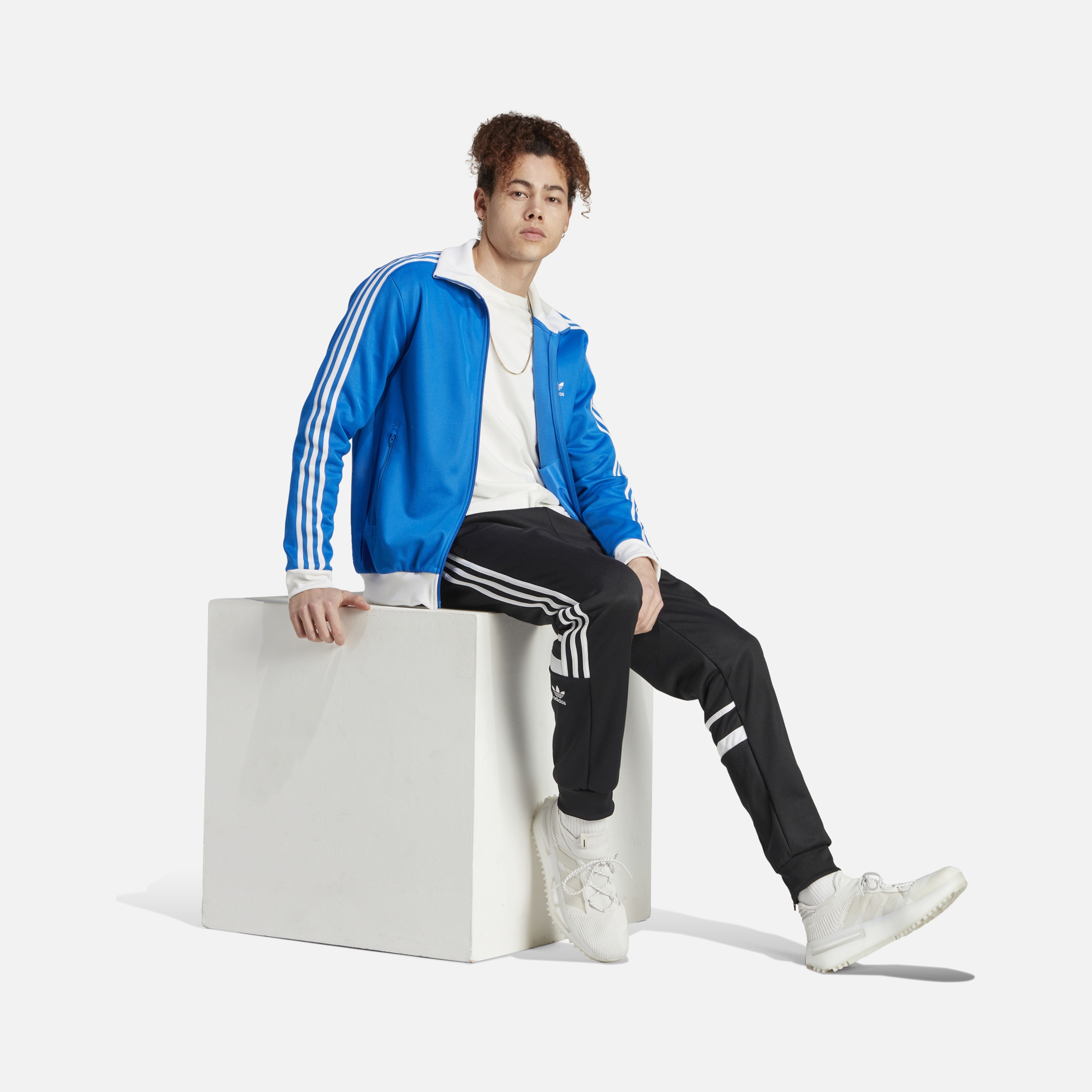 adidas Originals Adicolor Classics Beckenbauer 3-Stripes Full-Zip Erkek Ceket