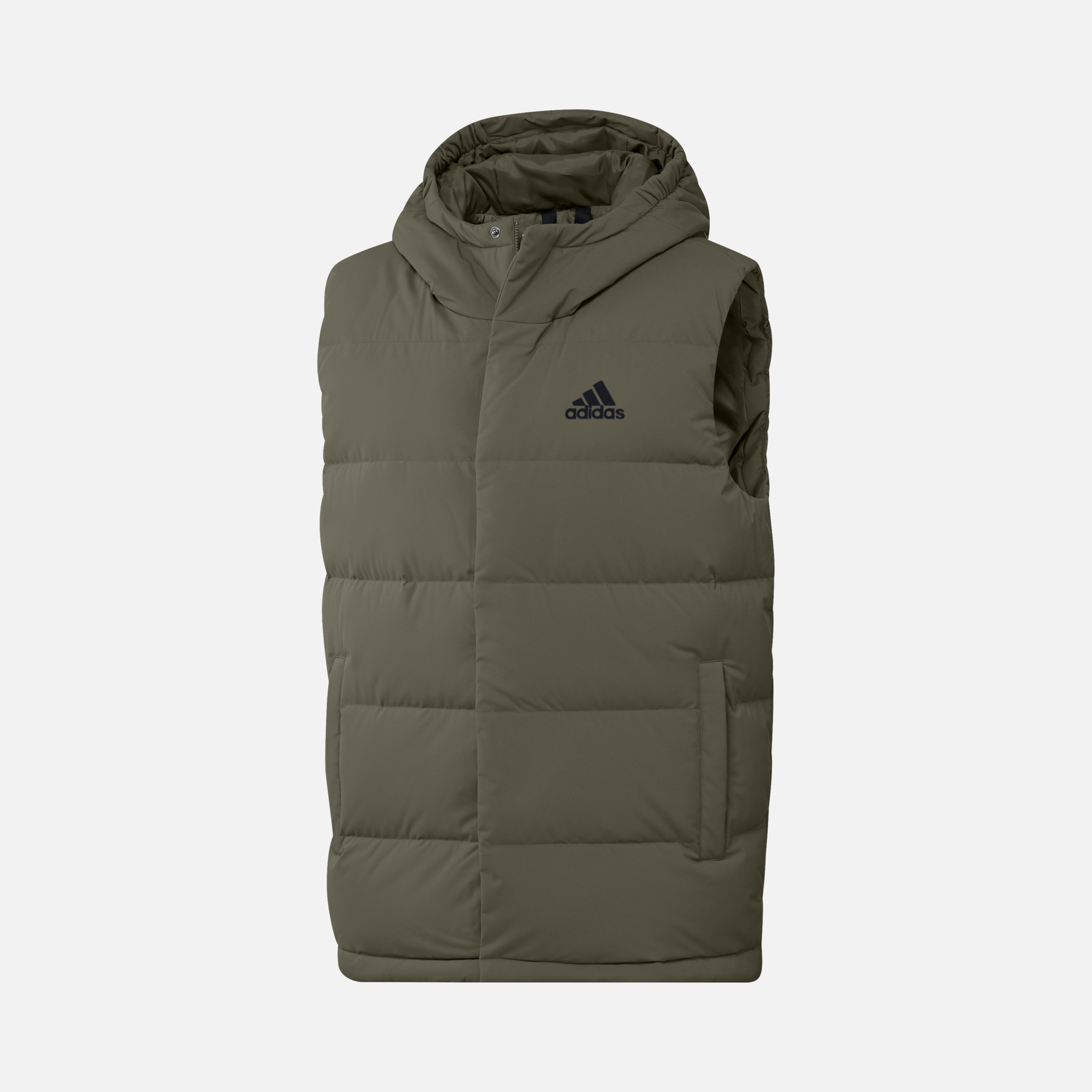adidas Sportswear Helionic Down Full-Zip Hoodie Erkek Yelek