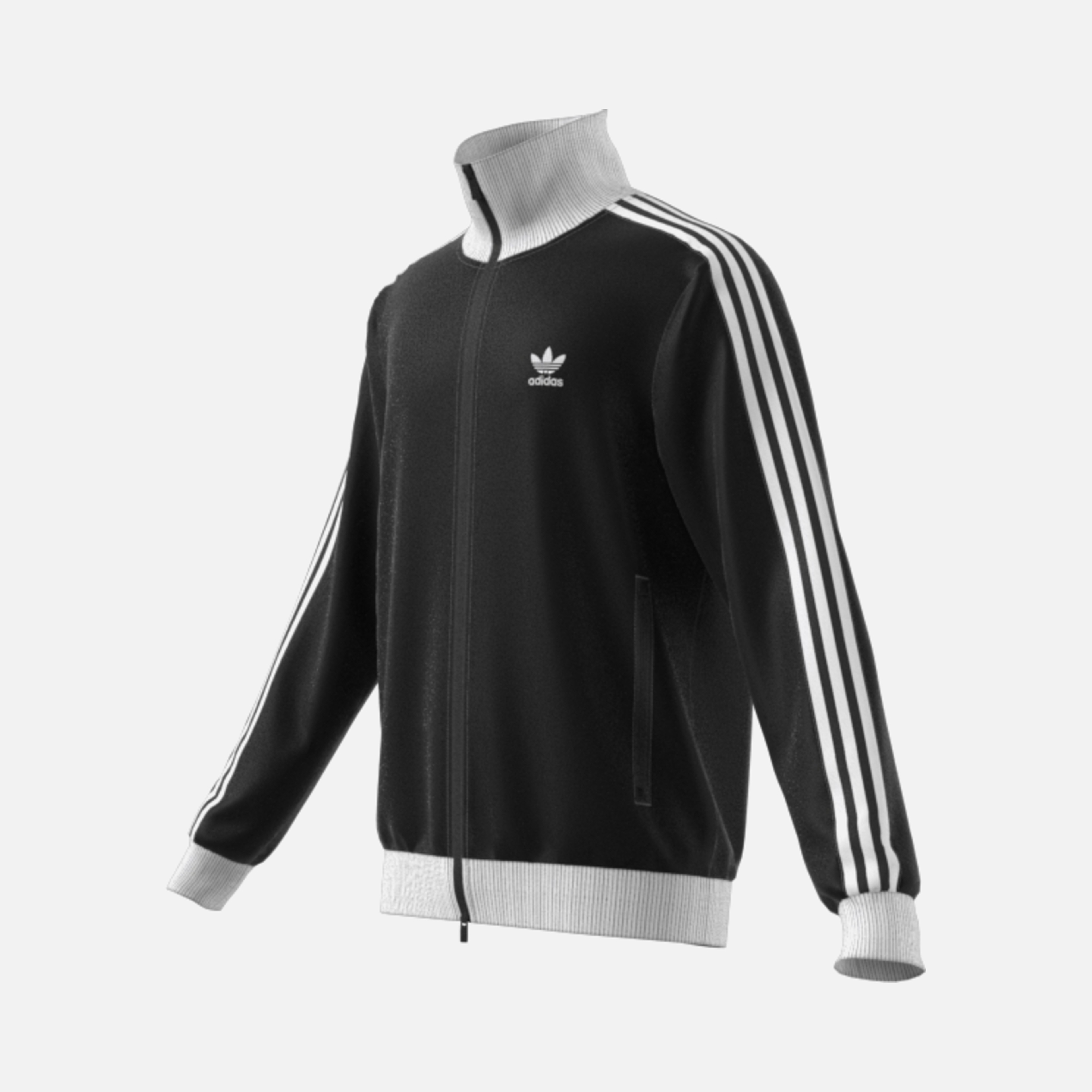 adidas Originals Adicolor Classics Beckenbauer 3-Stripes Full-Zip Erkek Ceket