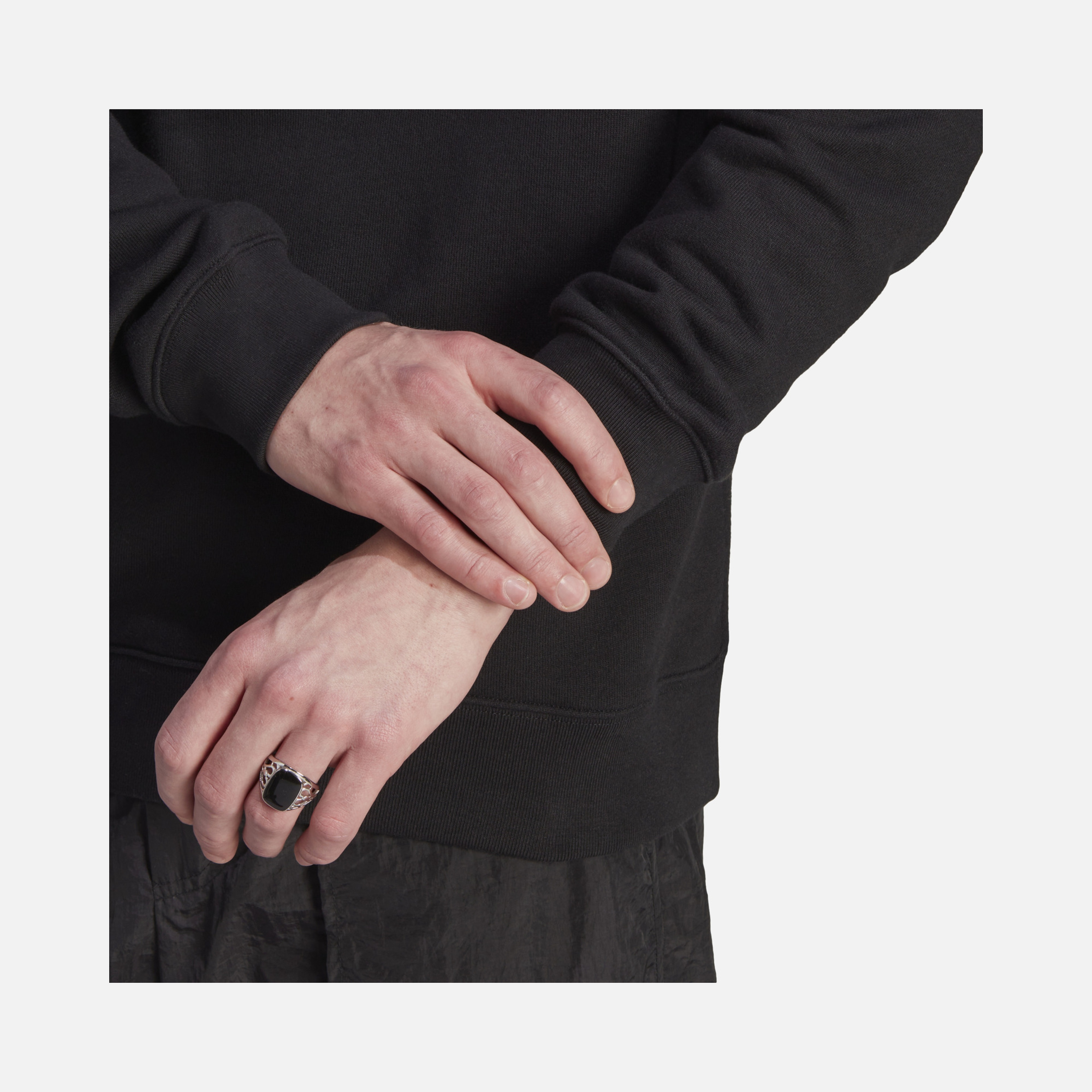 adidas Sportswaer Adicolor Classics Trefoil Crewneck Hoodie Erkek Sweatshirt