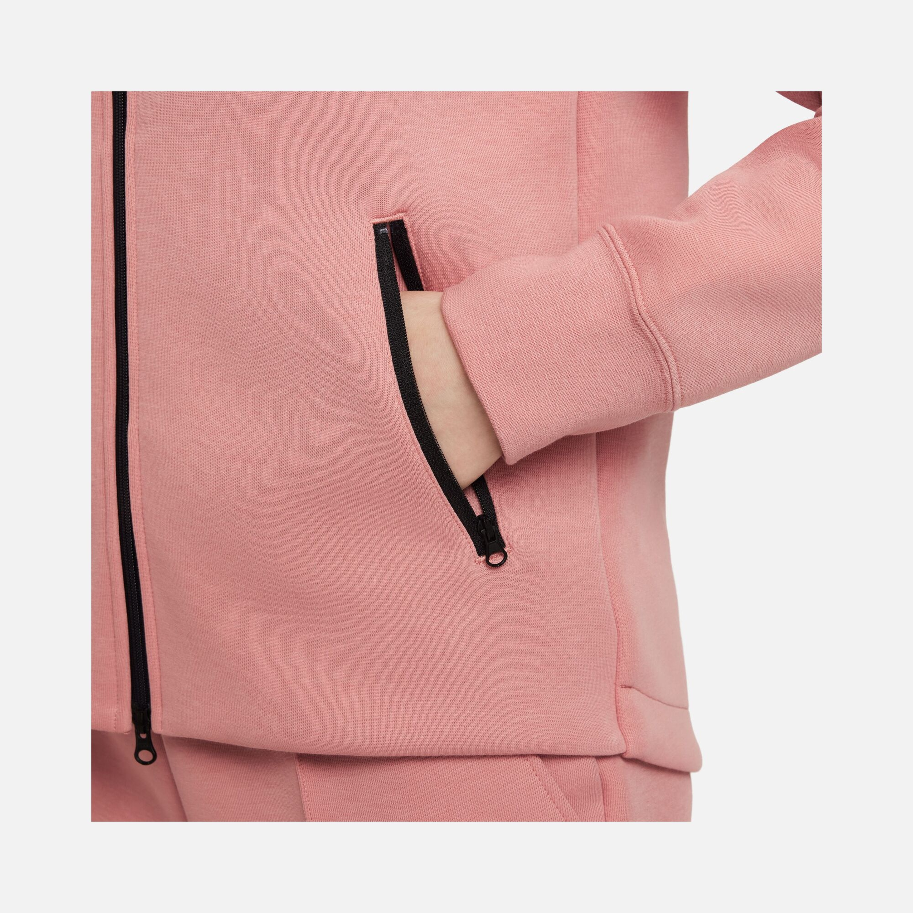 Nike Sportswear Tech Fleece Full-Zip Hoodie SU24 (Girls') Çocuk Sweatshirt