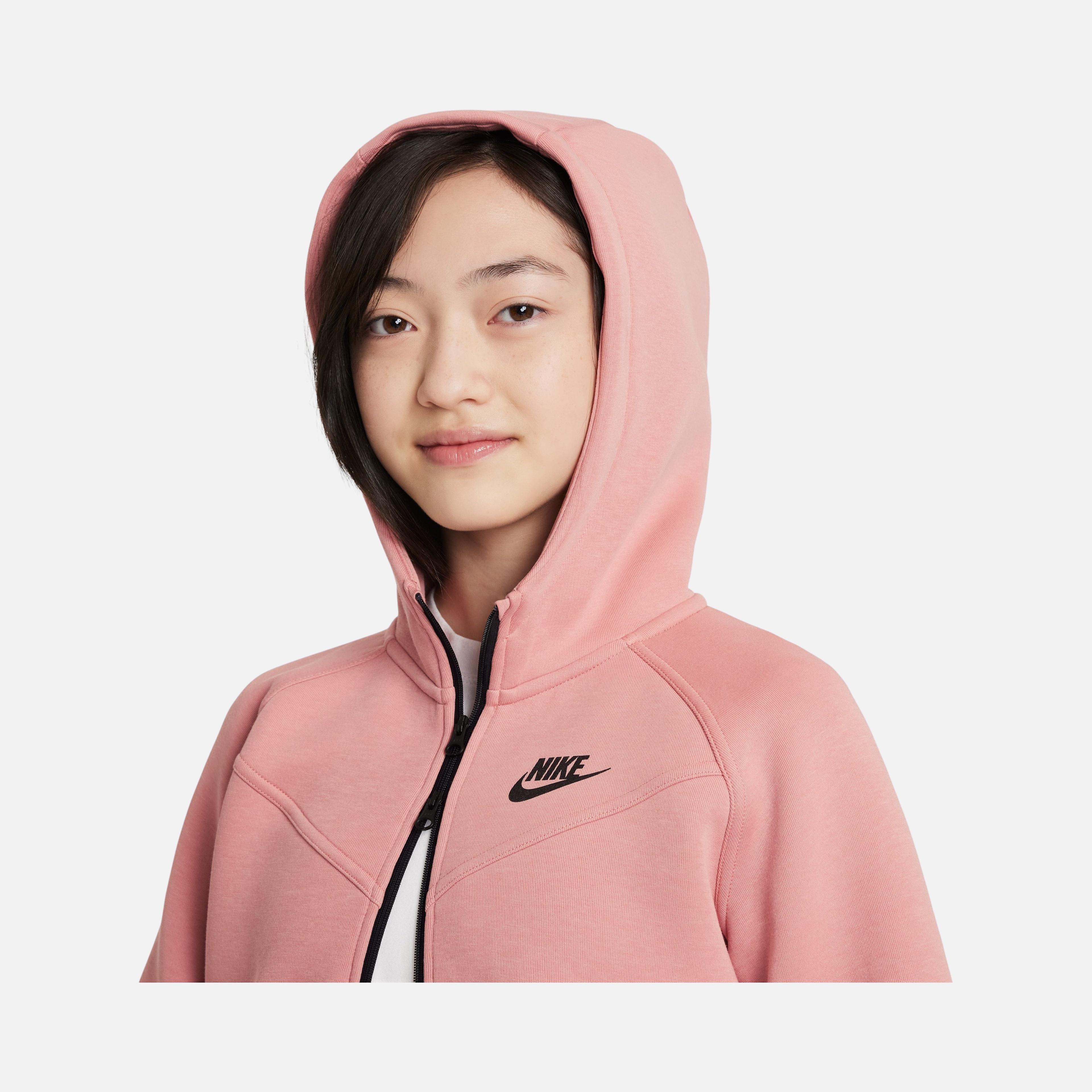 Nike Sportswear Tech Fleece Full-Zip Hoodie SU24 (Girls') Çocuk Sweatshirt