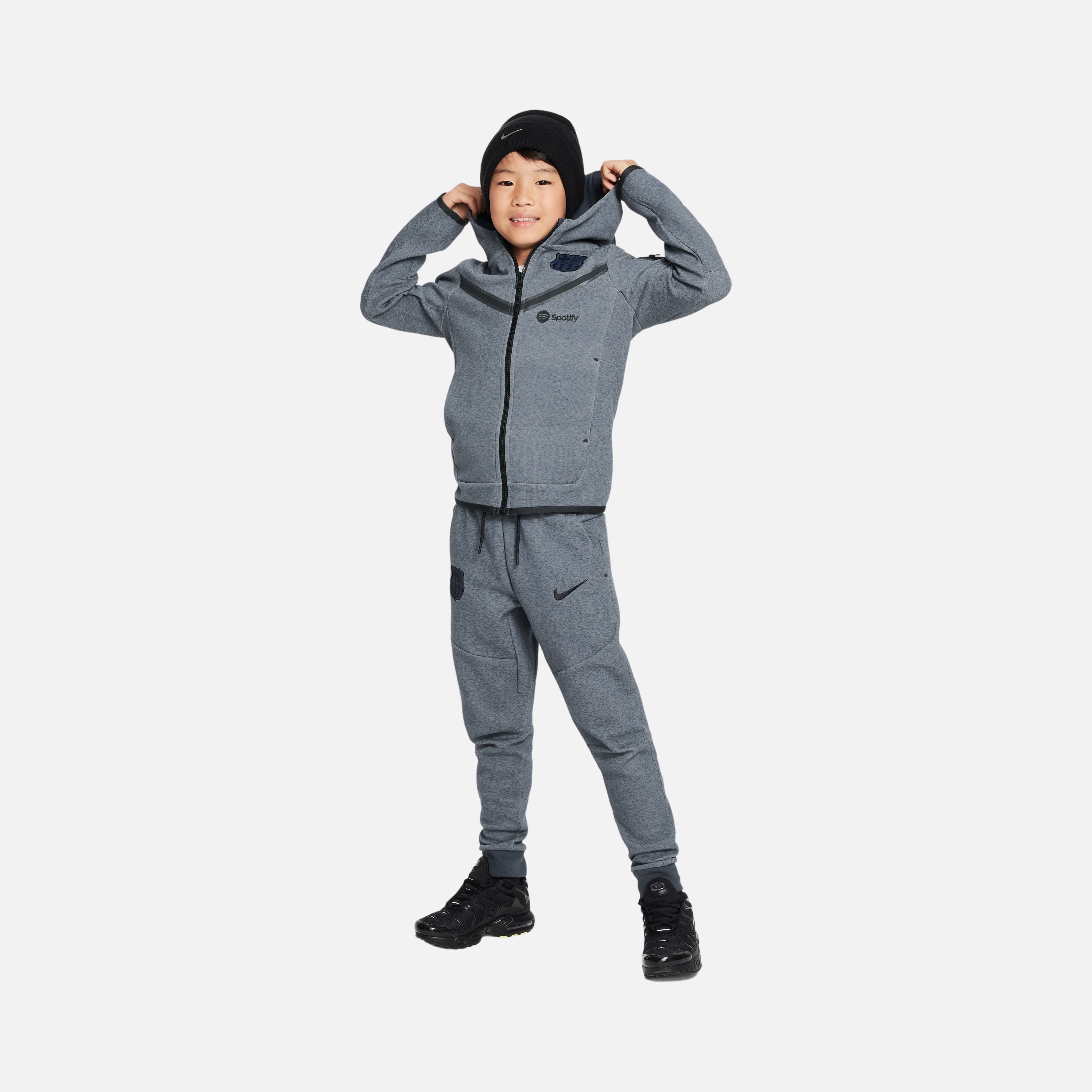 Nike Sportswear FC Barcelona Tech Fleece Çocuk Eşofman Altı