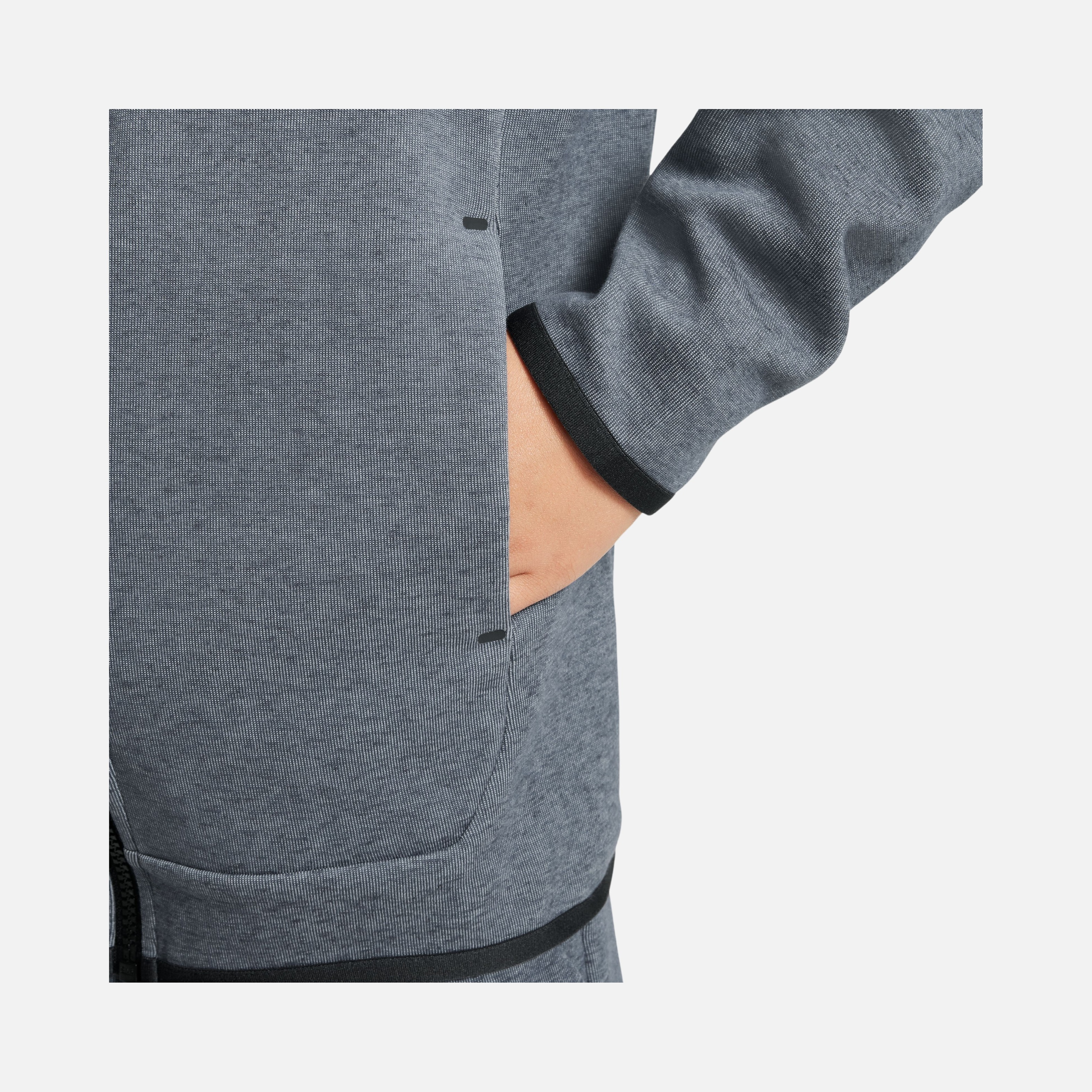 Nike Sportswear FC Barcelona Tech Fleece Windrunner Full-Zip Hoodie Çocuk Sweatshirt