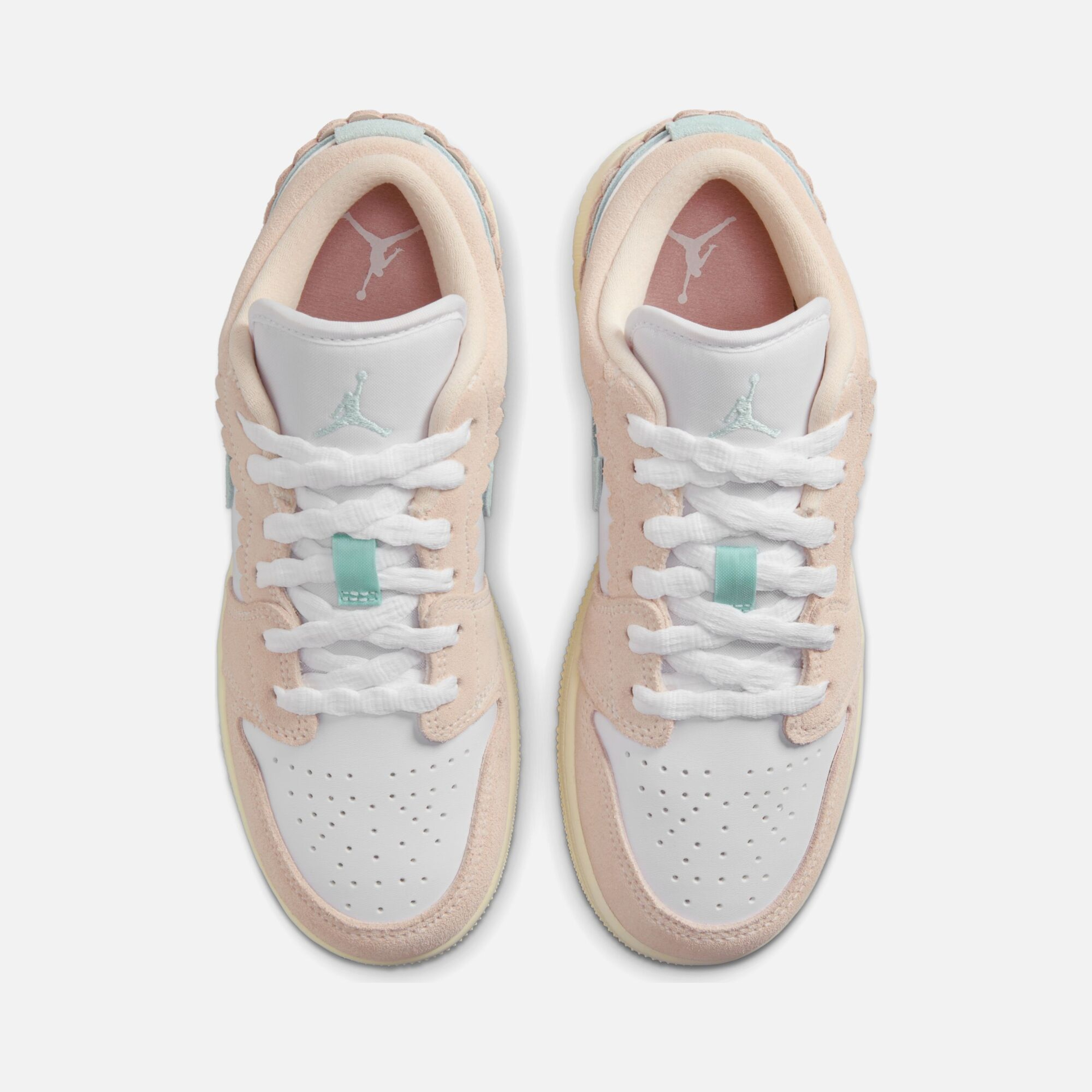 Nike Air Jordan 1 Low SE ''Scalloped Edge Suede Details'' (GS) Spor Ayakkabı