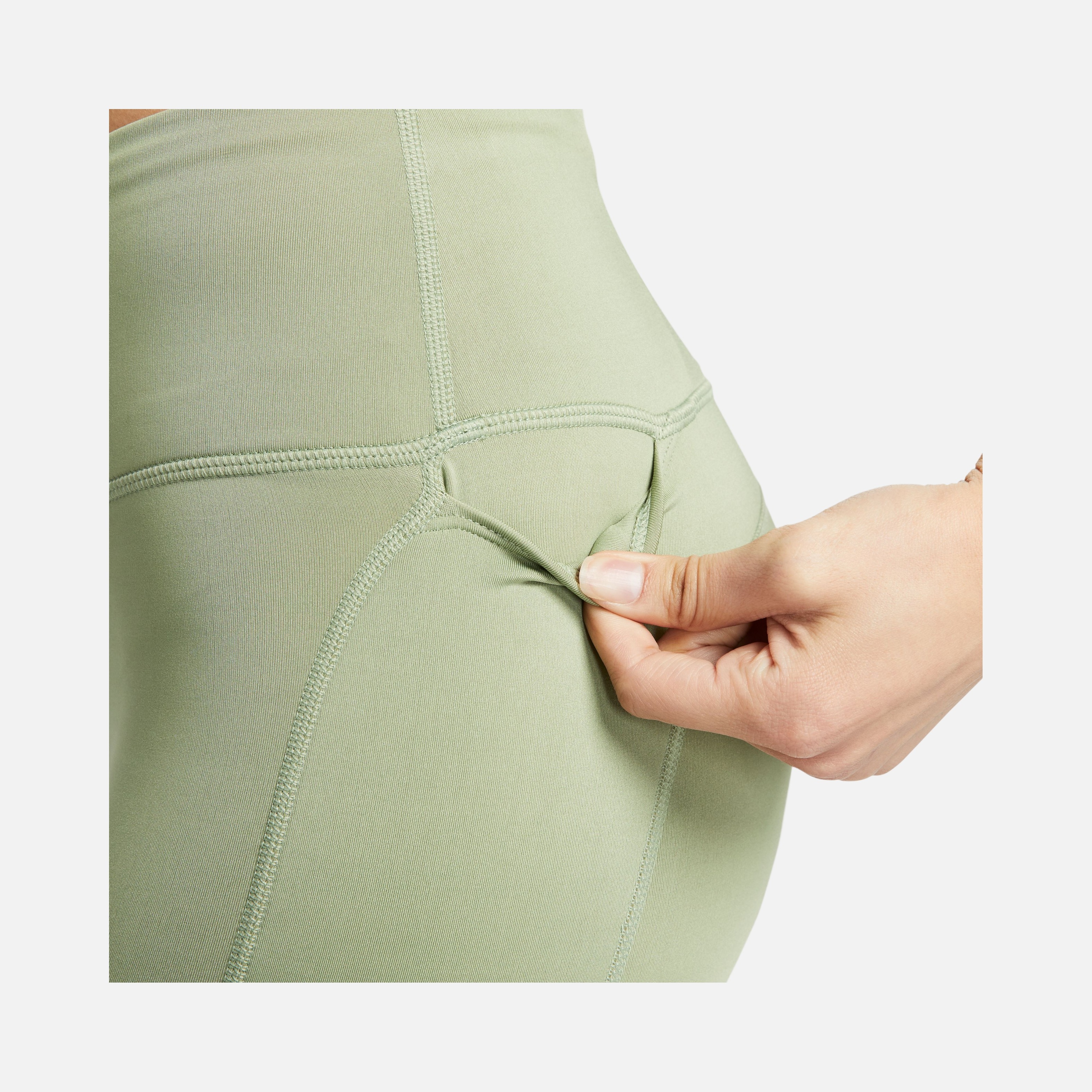 Nike Dri-Fit Fast Mid-Rise 7/8 Running Kadın Tayt