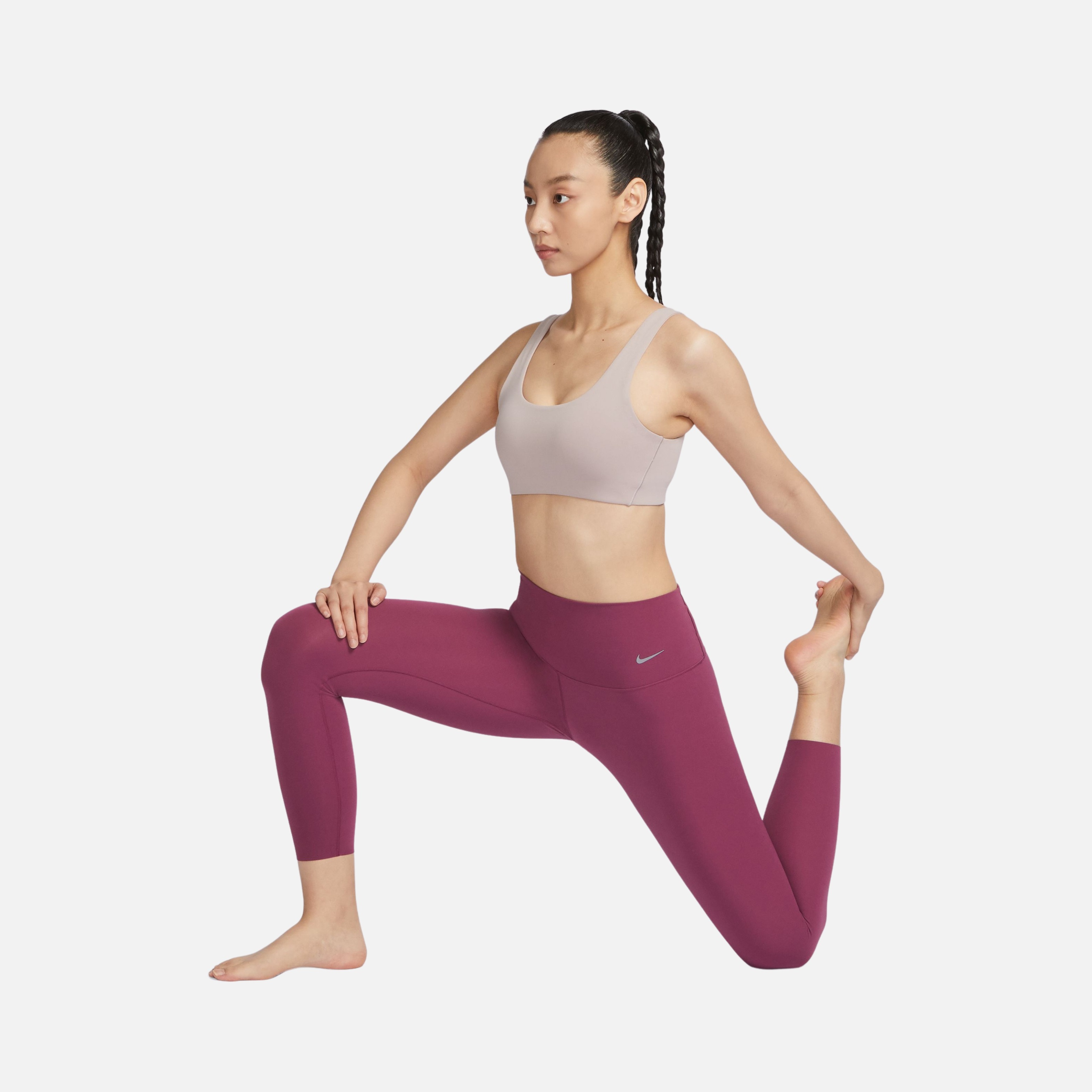 Nike Dri-Fit Zenvy Gentle-Support InfinaSoft High-Waisted 7/8 Training Kadın Tayt