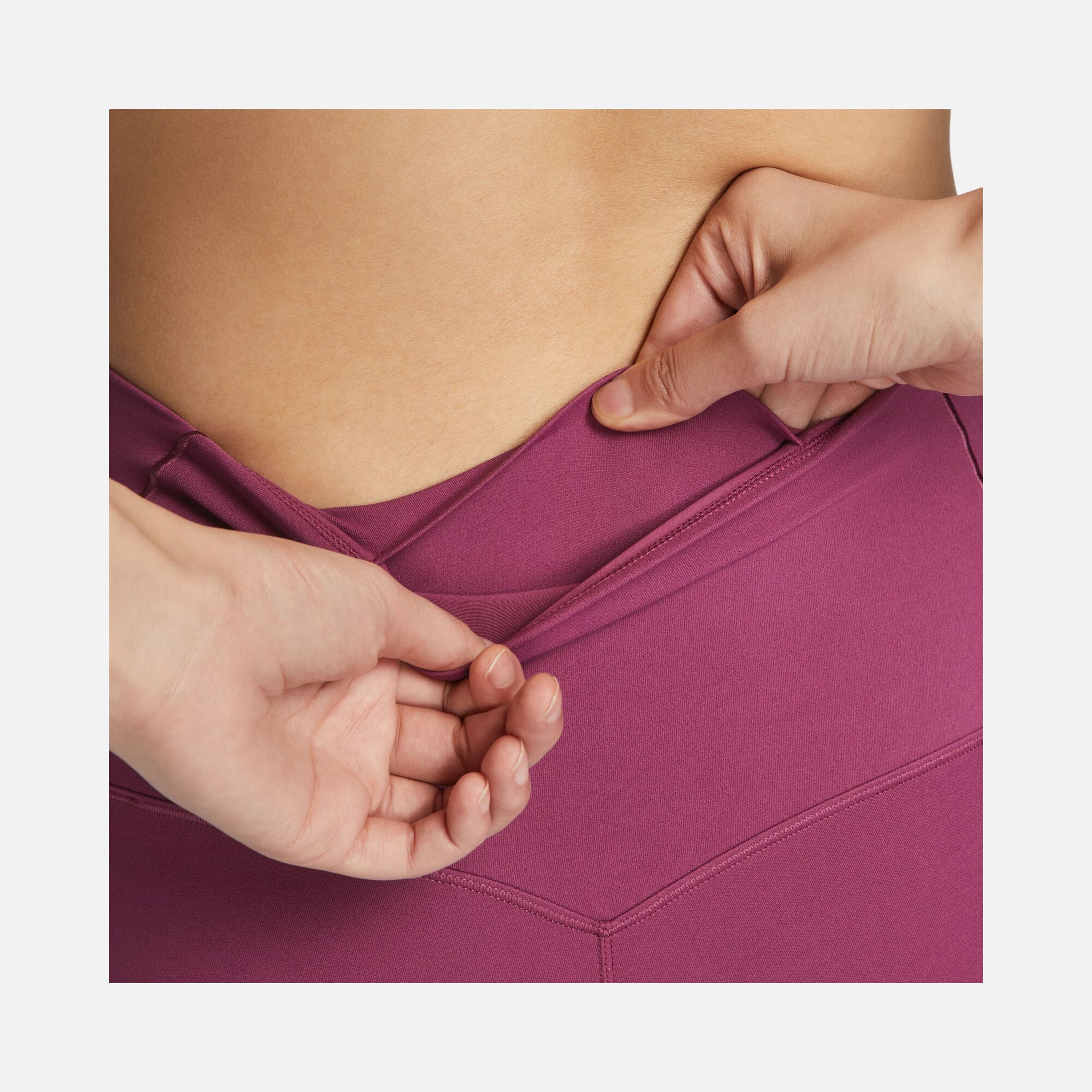 Nike Dri-Fit Zenvy Gentle-Support InfinaSoft High-Waisted 7/8 Training Kadın Tayt