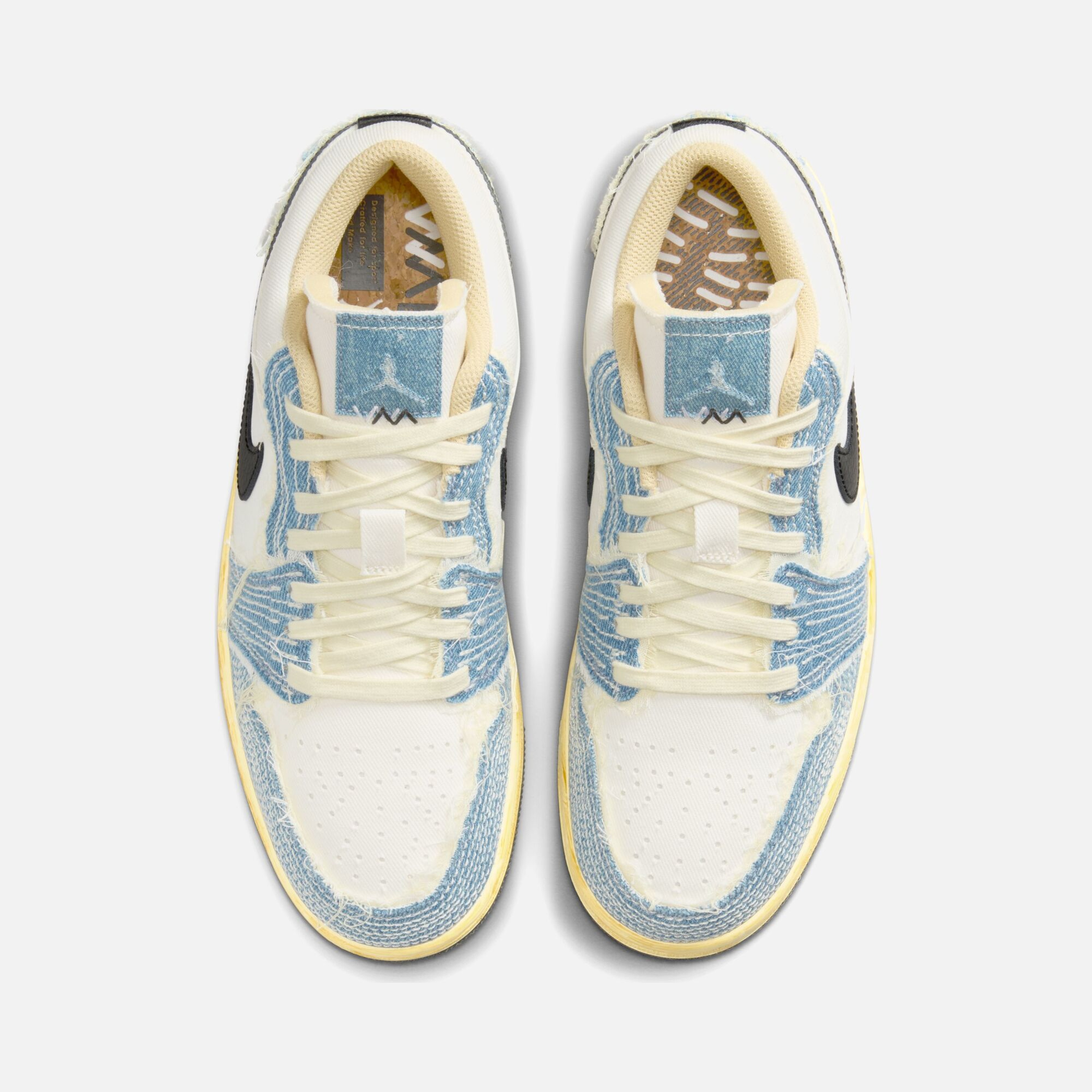 Nike Air Jordan 1 Low SE ''Sashiko Art'' Erkek Spor Ayakkabı