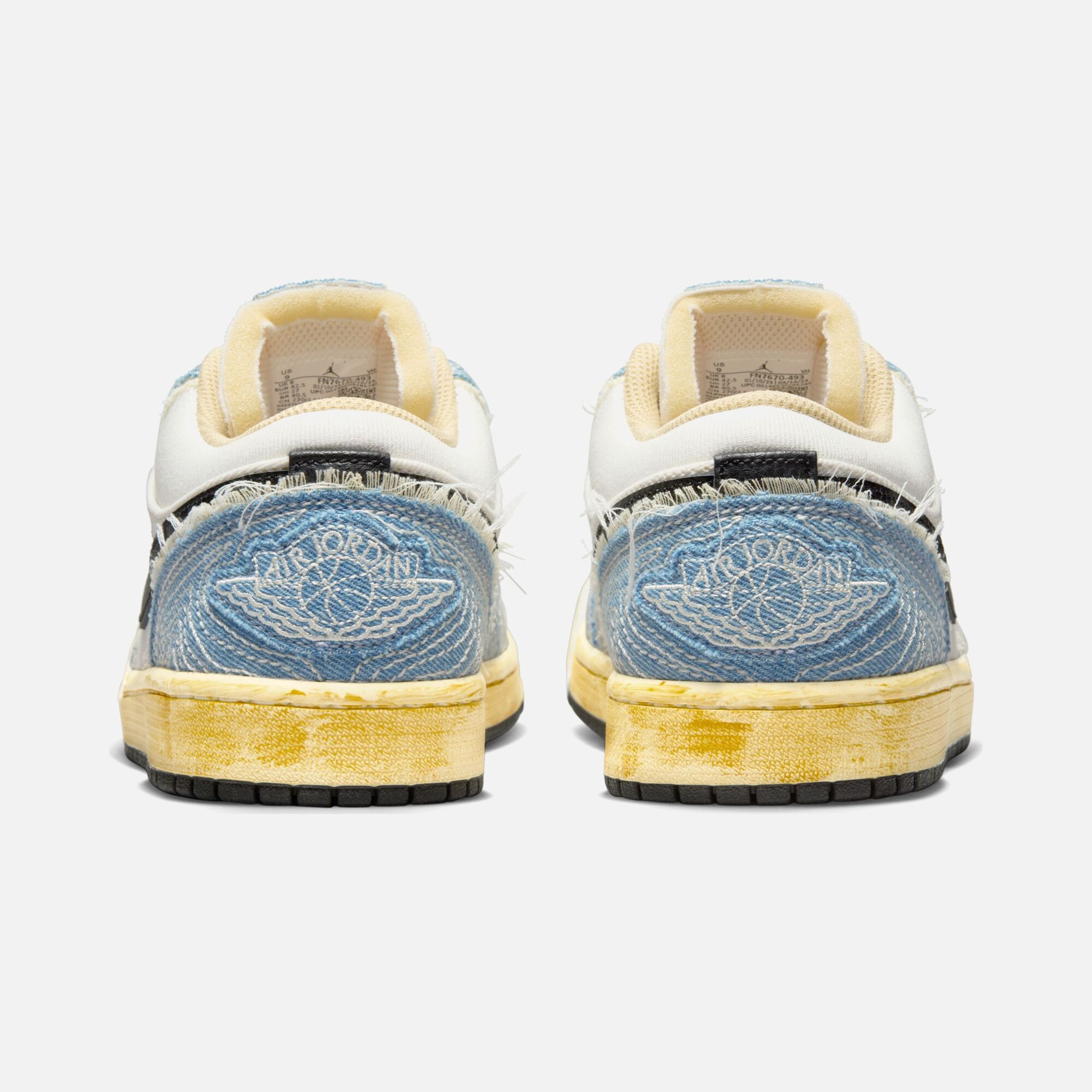 Nike Air Jordan 1 Low SE ''Sashiko Art'' Erkek Spor Ayakkabı