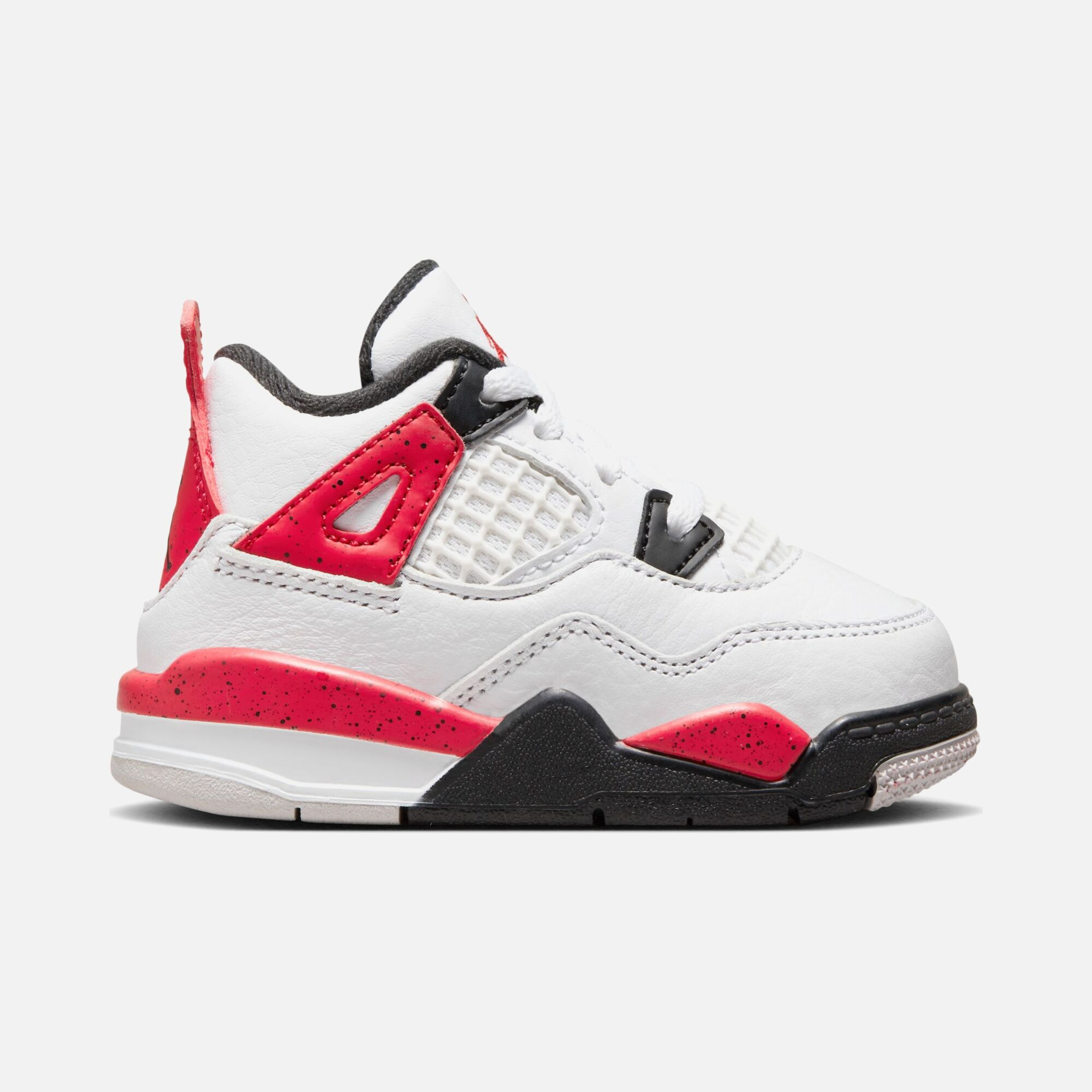 Nike Jordan 4 Retro Mid ''Bred Reimagined'' (TD) Bebek Spor Ayakkabı