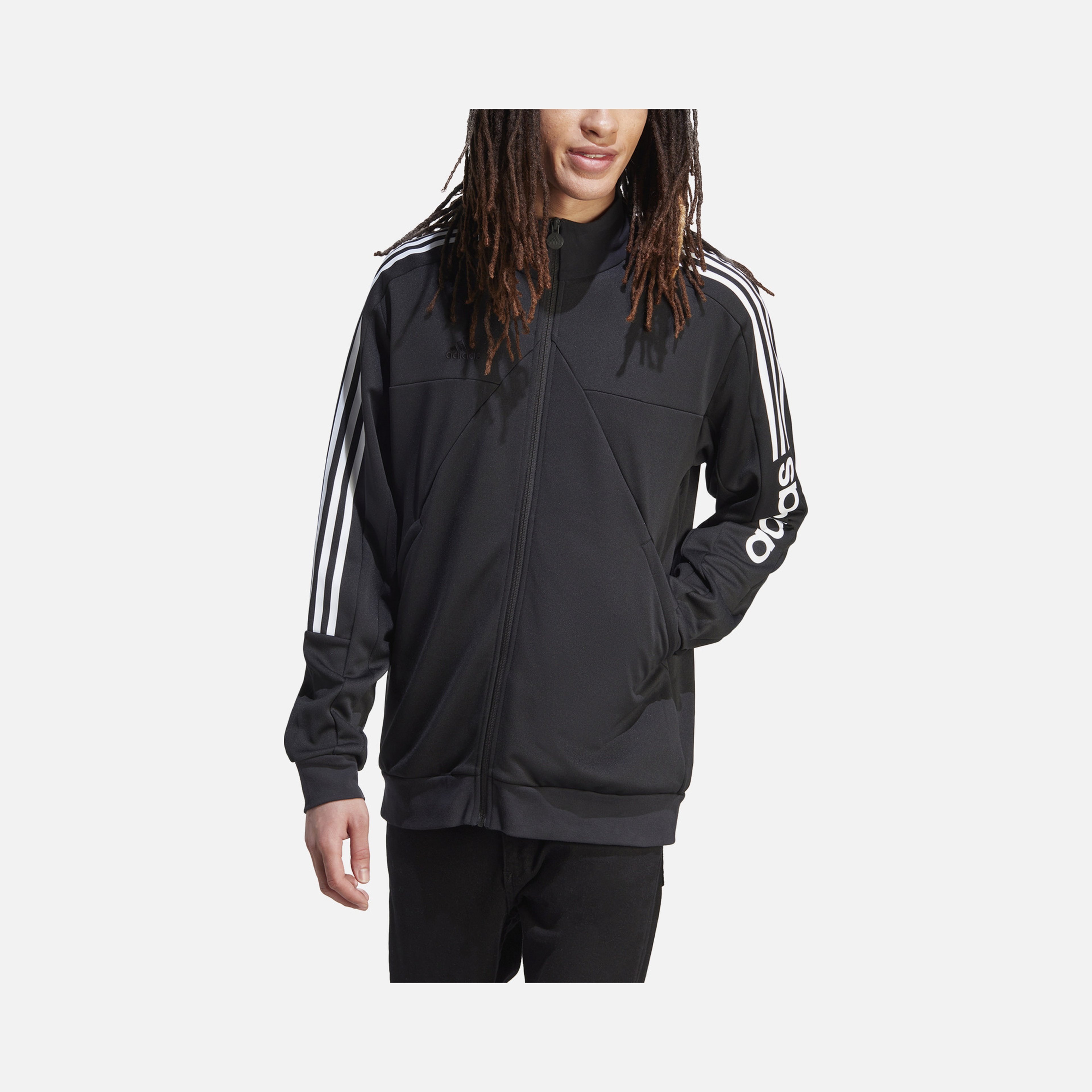 adidas Sportswear Tiro Wordmark 3-Stripes Full-Zip Hoodie Erkek Ceket