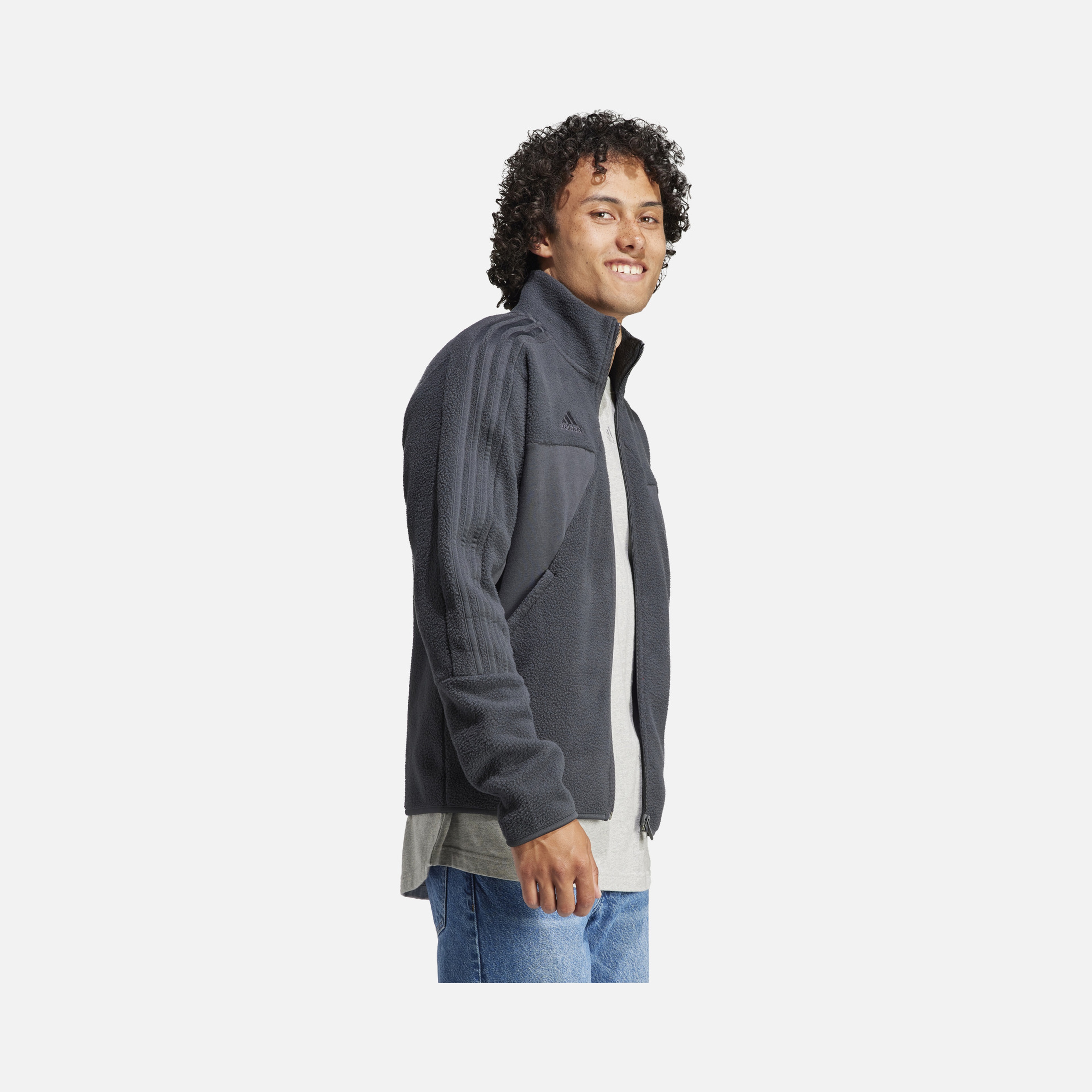 adidas Sportswear Tiro 3-Stripes Full-Zip Hoodie Erkek Ceket