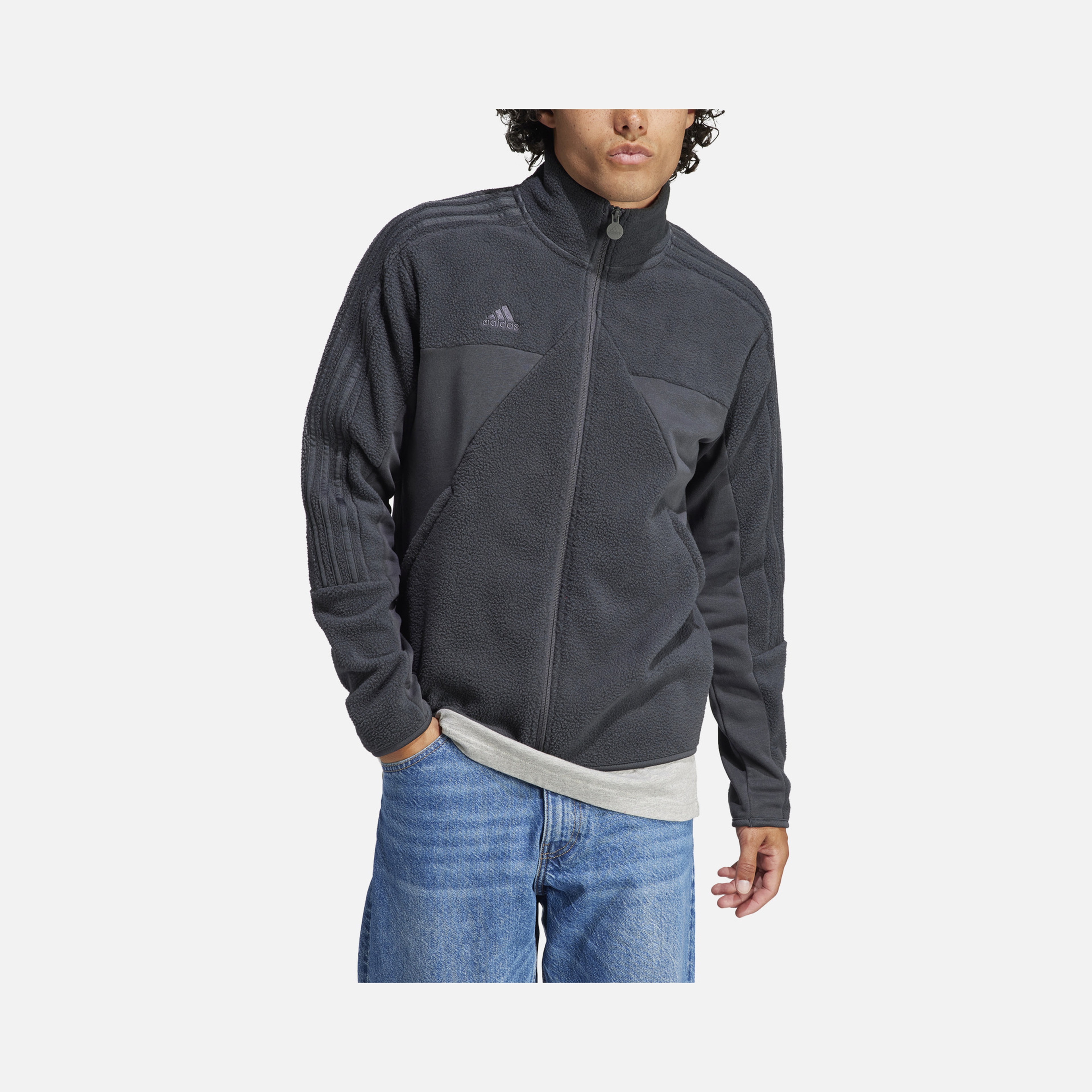 adidas Sportswear Tiro 3-Stripes Full-Zip Hoodie Erkek Ceket