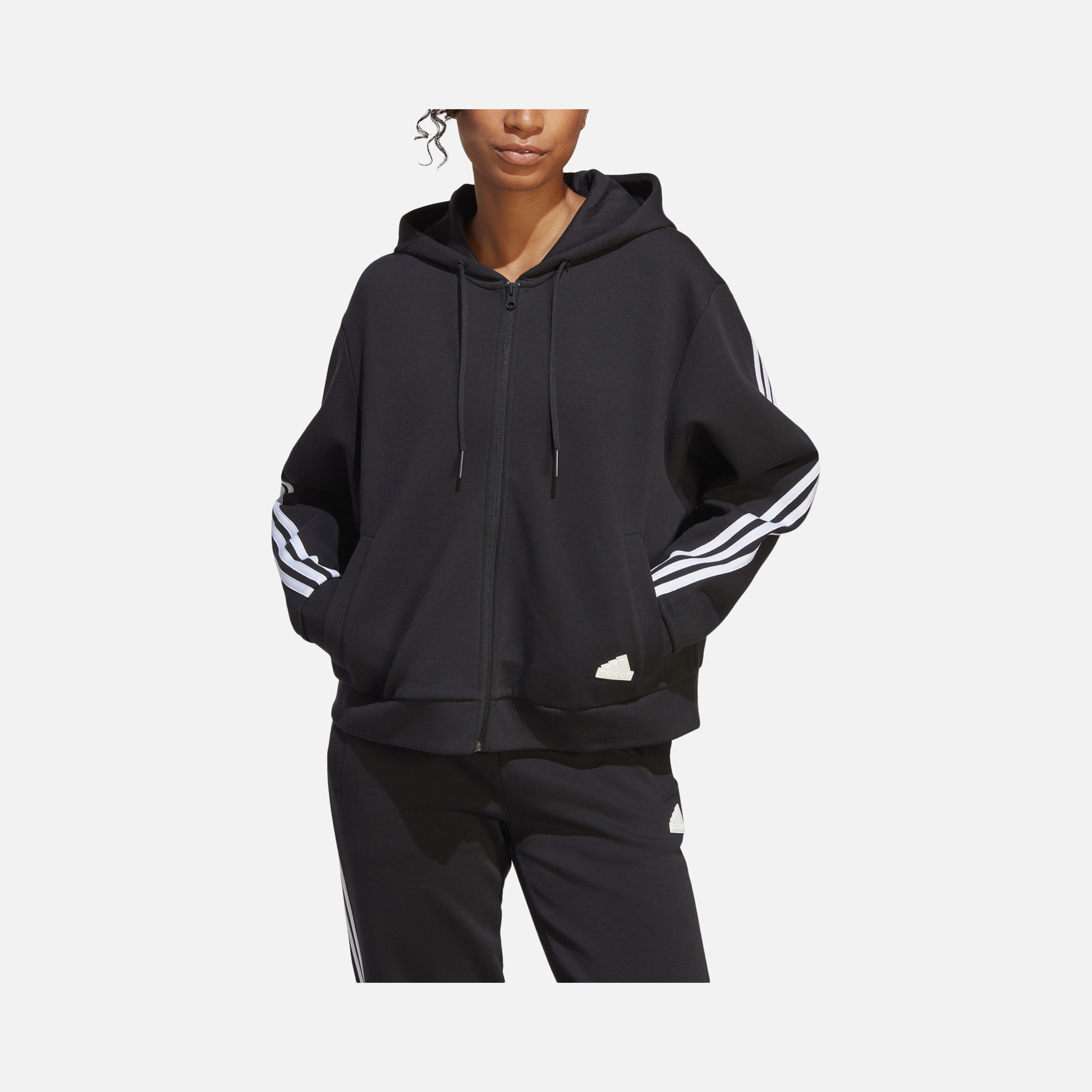 adidas Sportswear Future Icons 3-Stripes Full-Zip Hoodie Kadın Ceket