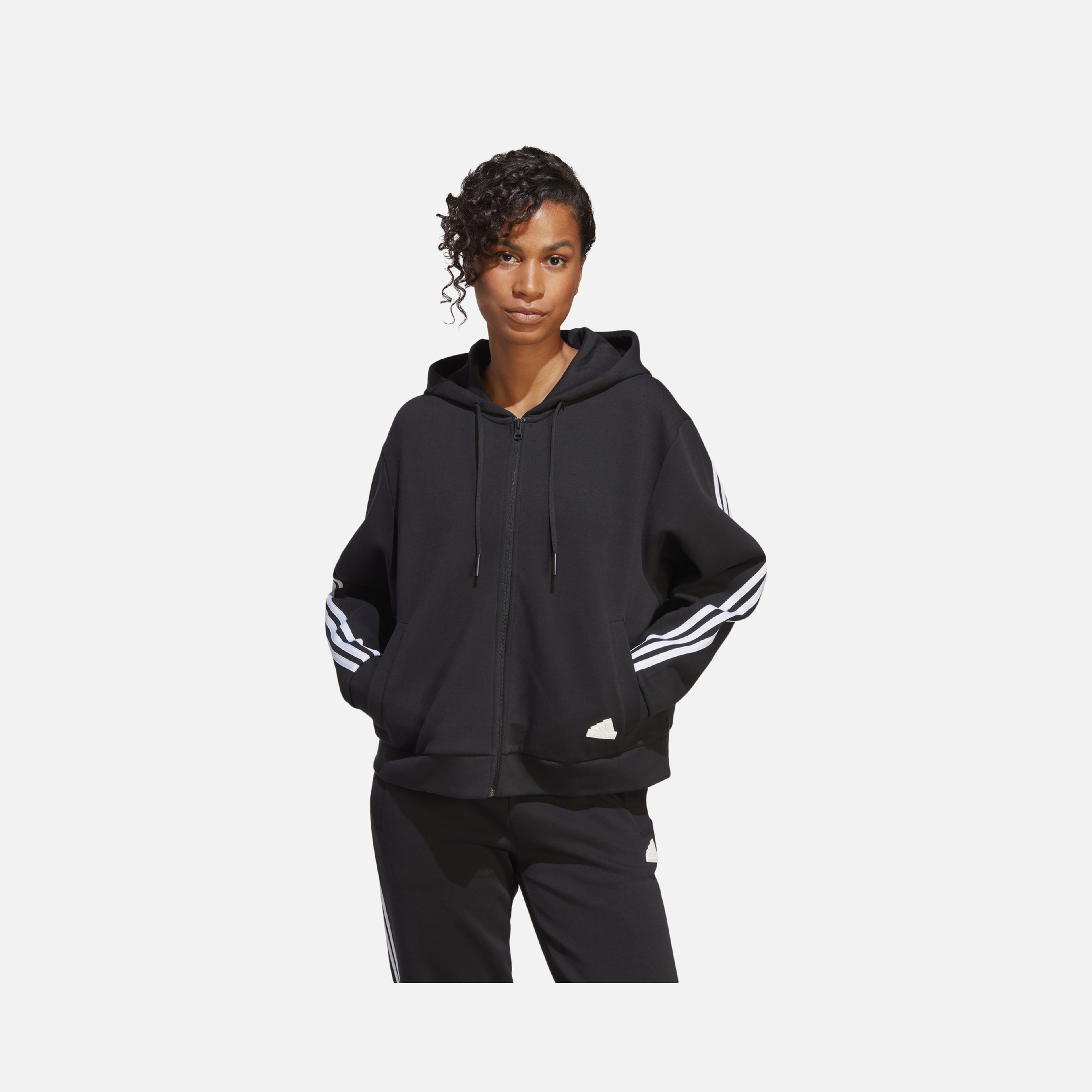 adidas Sportswear Future Icons 3-Stripes Full-Zip Hoodie Kadın Ceket