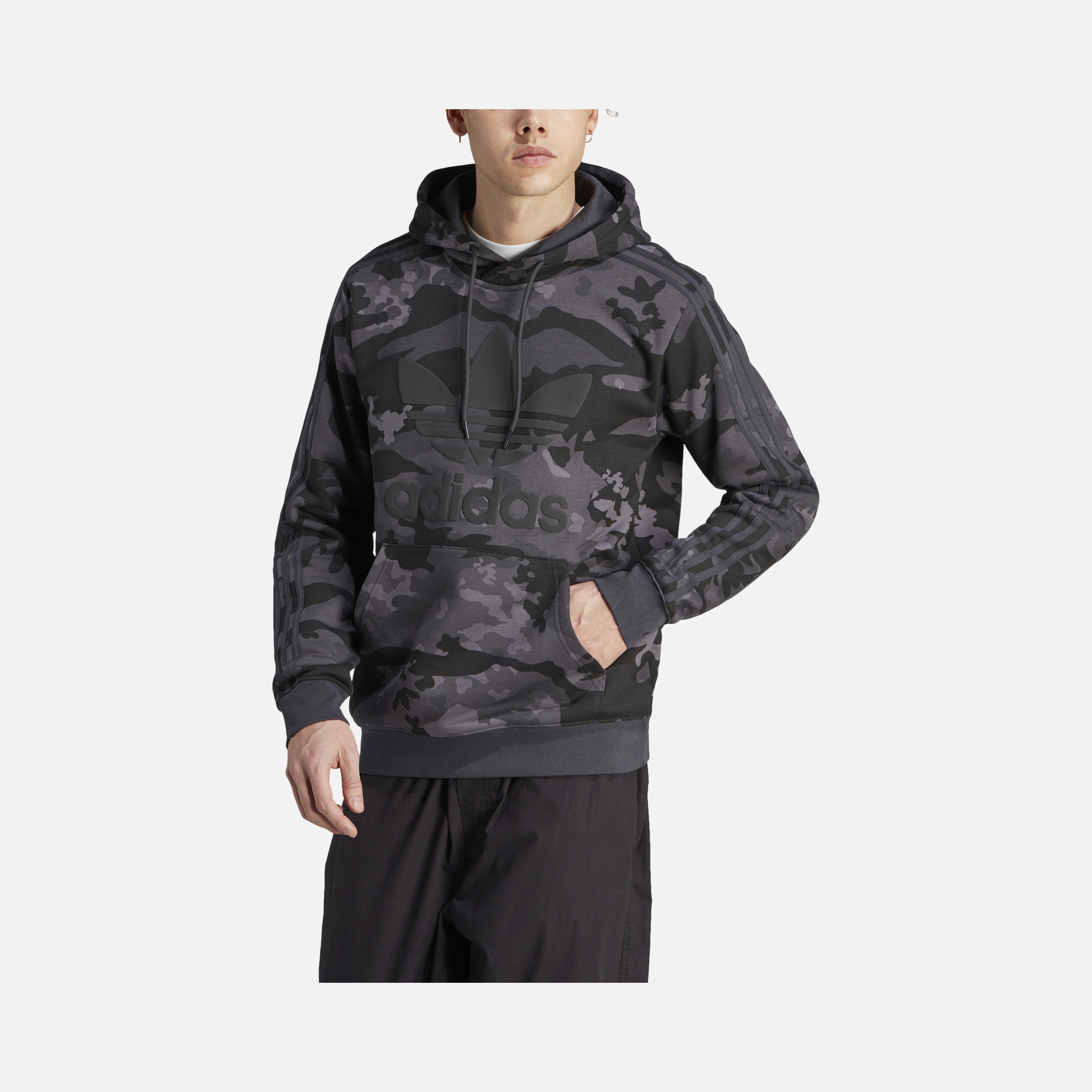 adidas Sportswear Graphics Camuoflage Hoodie Erkek Sweatshirt