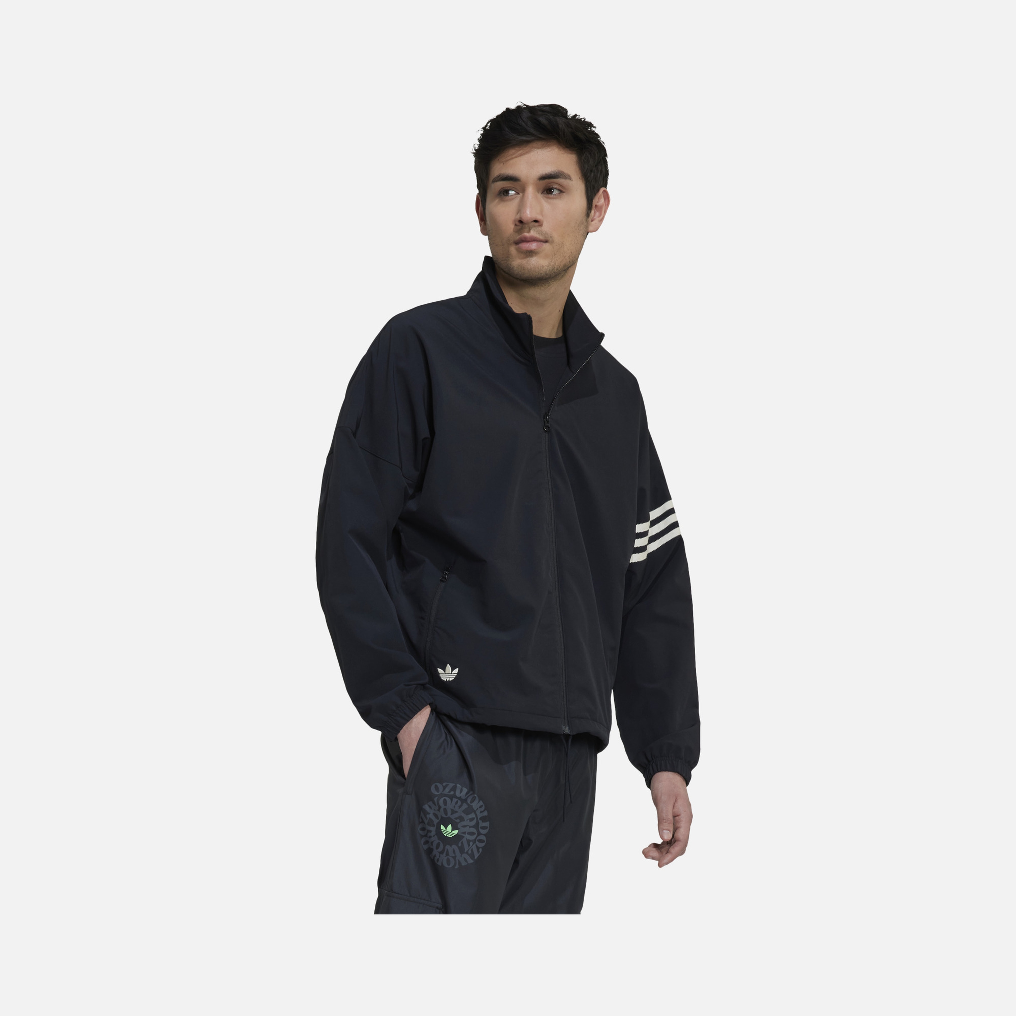 adidas Adicolor New classics 3-Stripes Full-Zip Hoodie Erkek Ceket