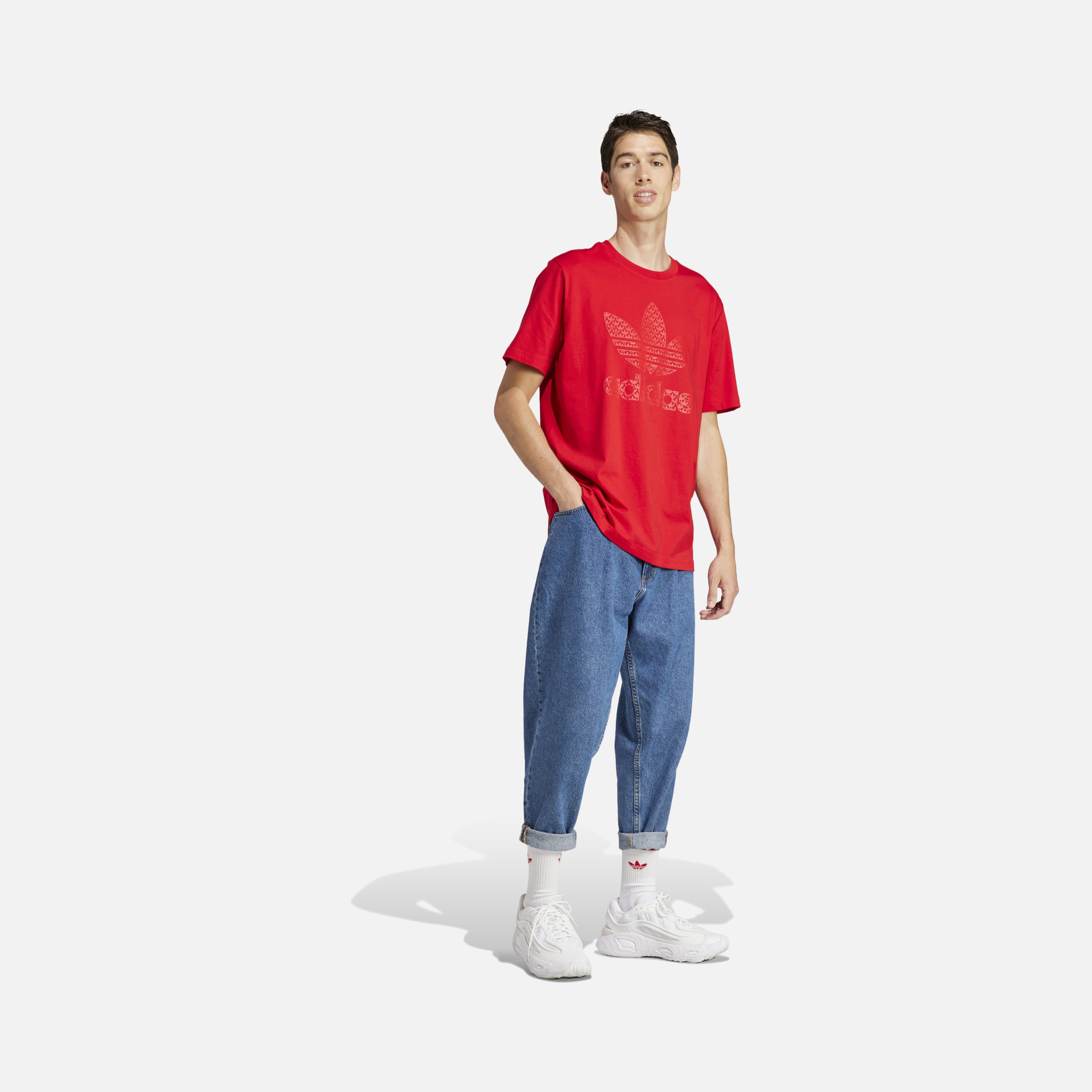 adidas Sportswear Graphics Monogram Short-Sleeve Erkek Tişört