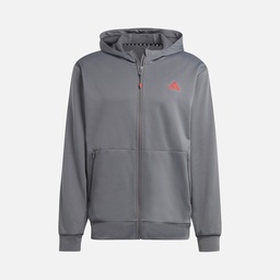 adidas Train Essentials Seasonal Training Full-Zip Hoodie Erkek Sweatshirt