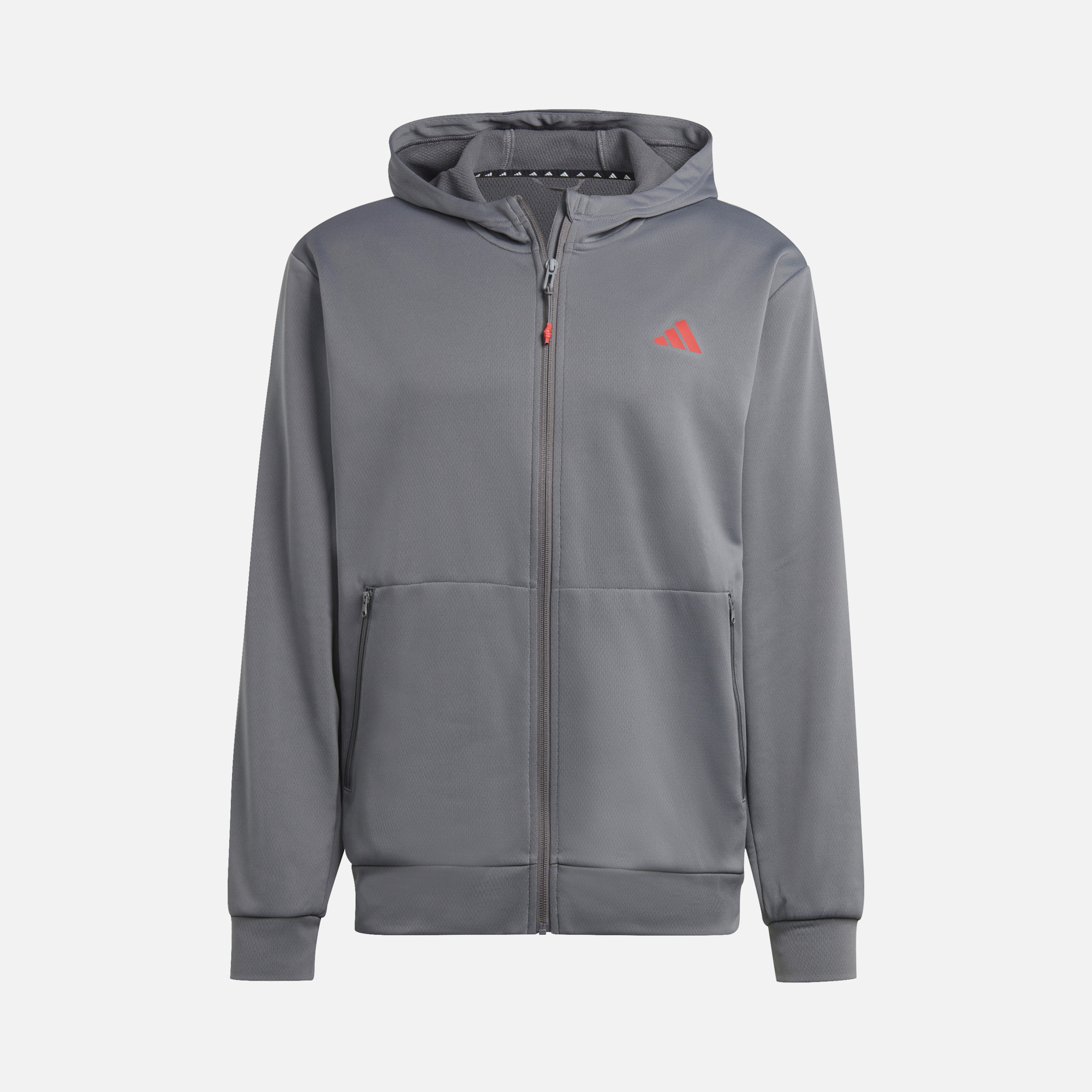 adidas Train Essentials Seasonal Training Full-Zip Hoodie Erkek Sweatshirt