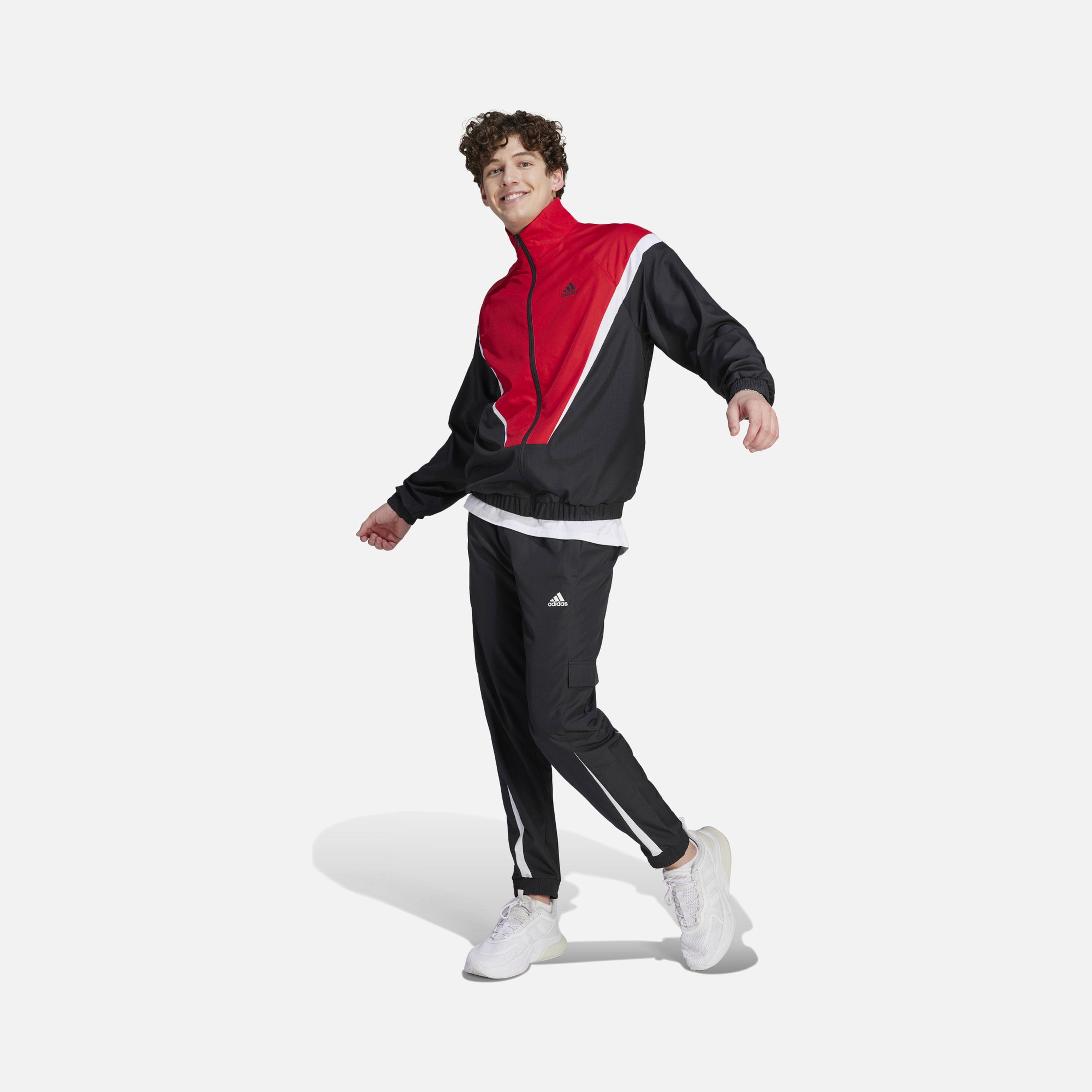 adidas Sportswear Woven Non-Hooded  Full-Zip Erkek Eşofman Takımı