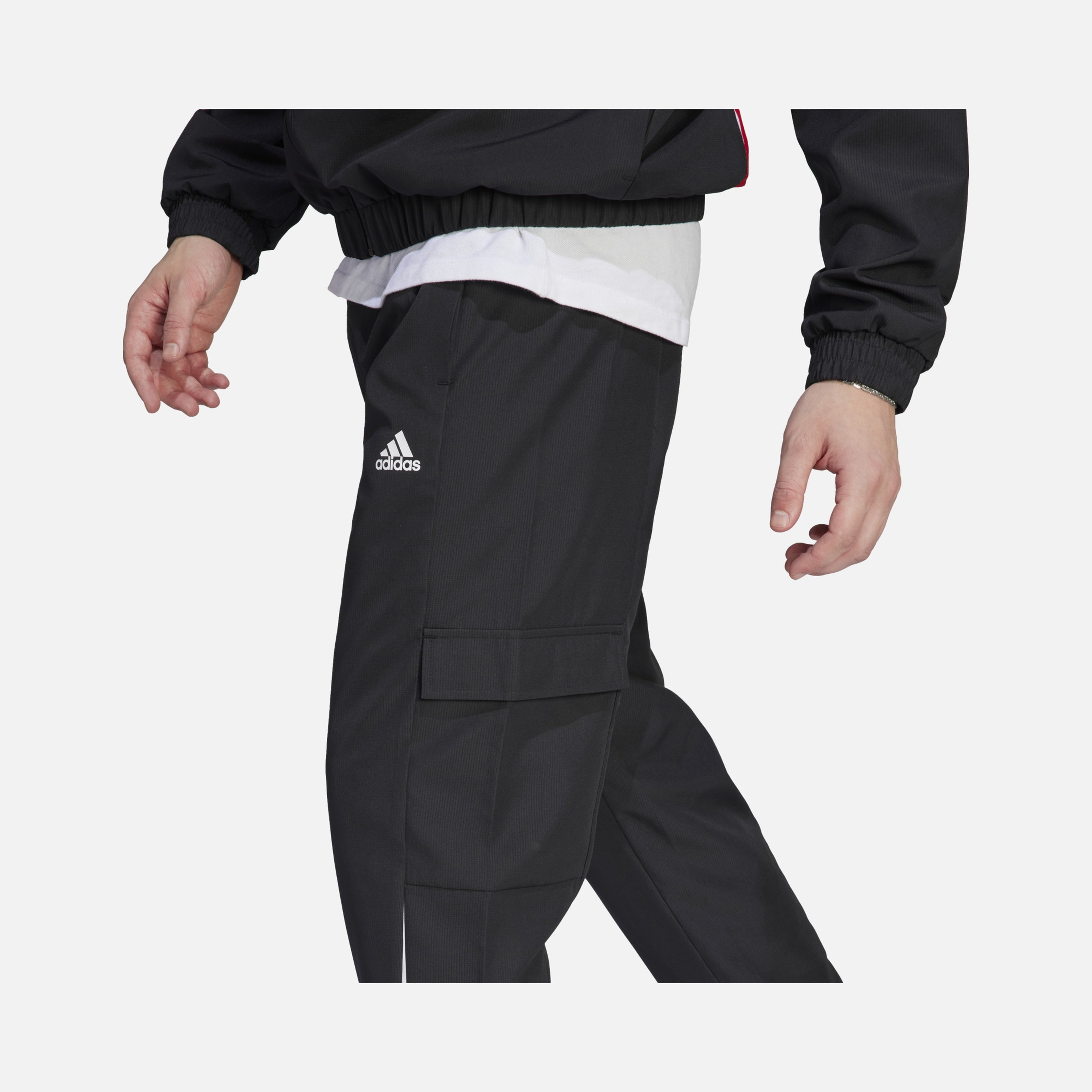 adidas Sportswear Woven Non-Hooded  Full-Zip Erkek Eşofman Takımı