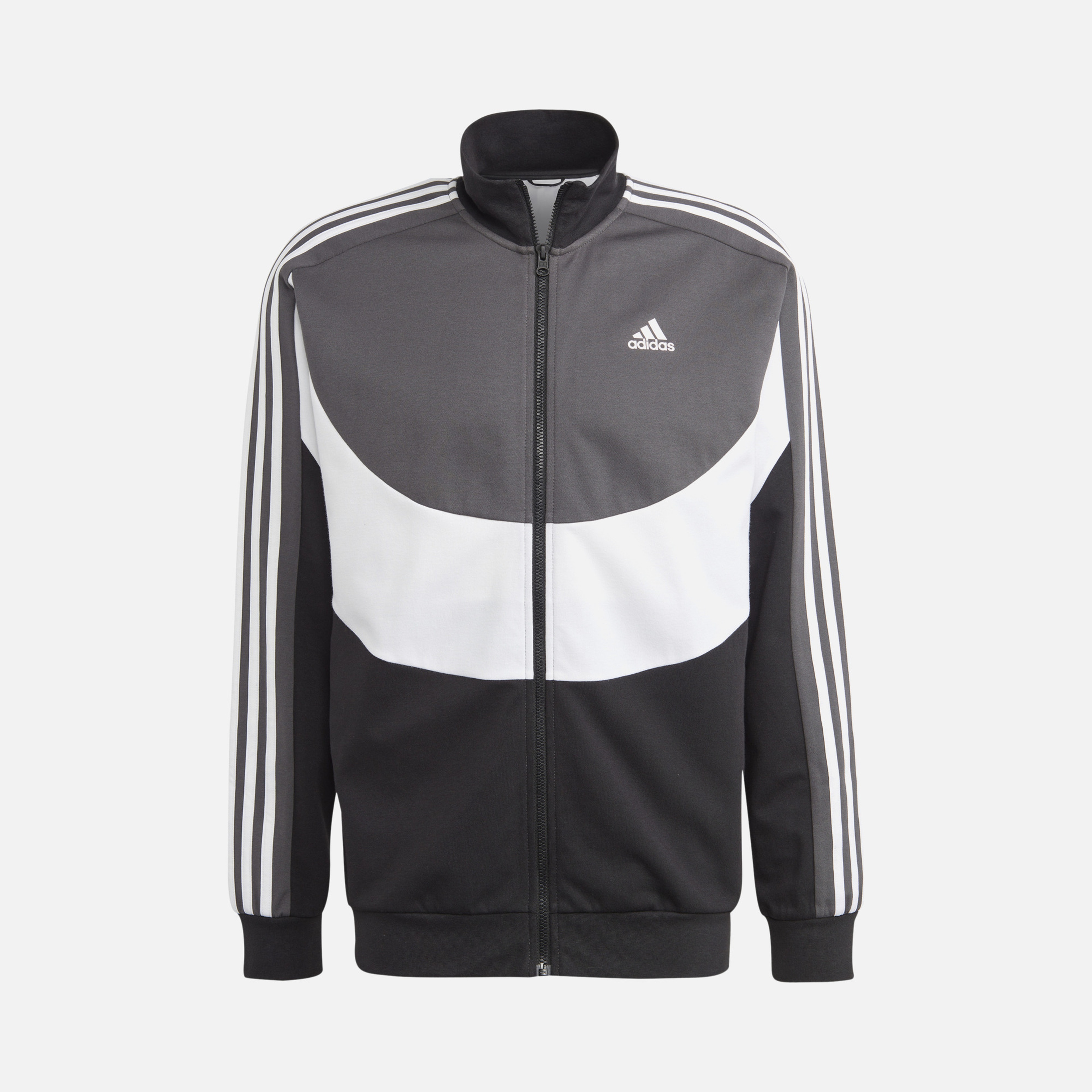 adidas Sportswear Colorblock 3-Stripes Full-Zip Erkek Eşofman Takımı