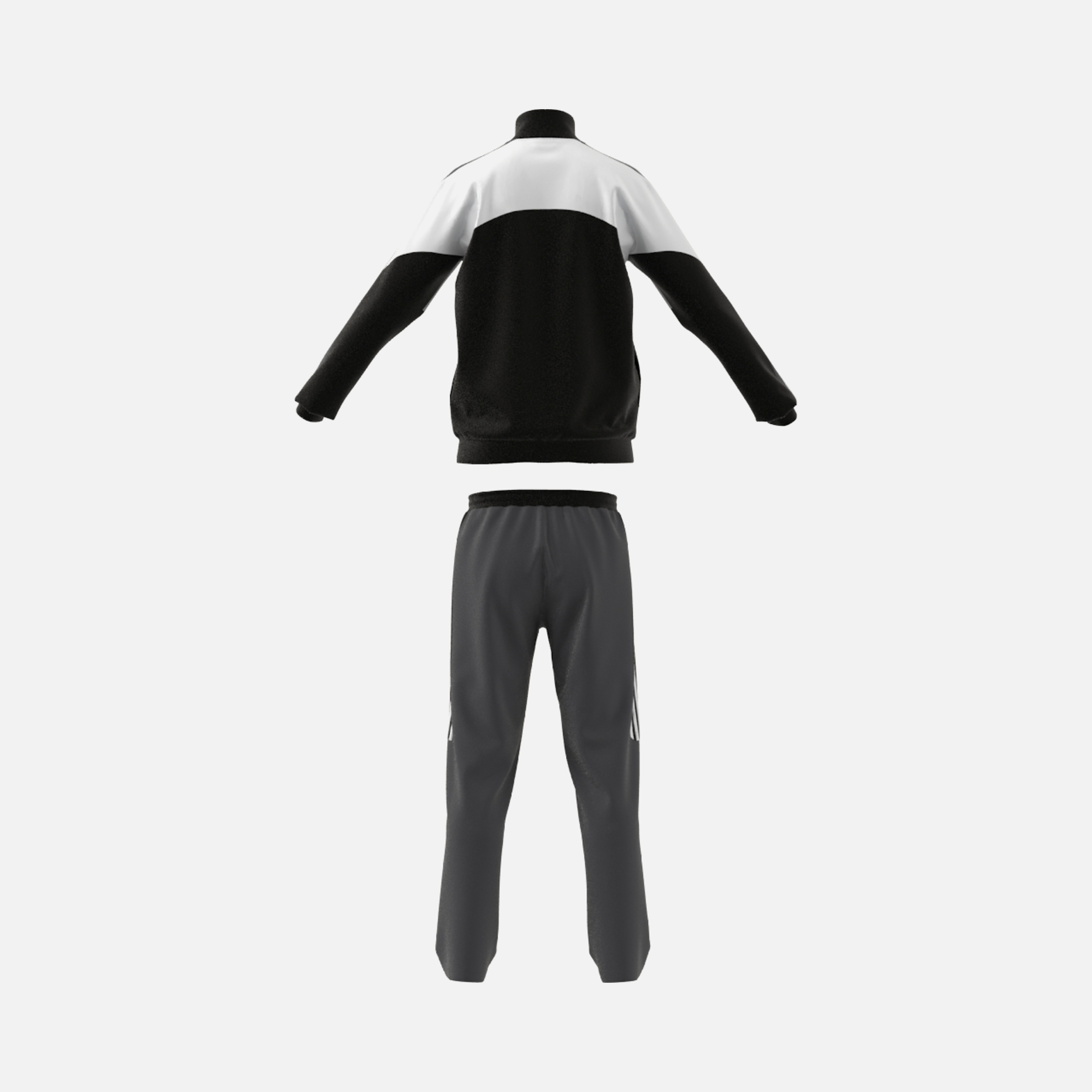 adidas Sportswear Colorblock 3-Stripes Full-Zip Erkek Eşofman Takımı