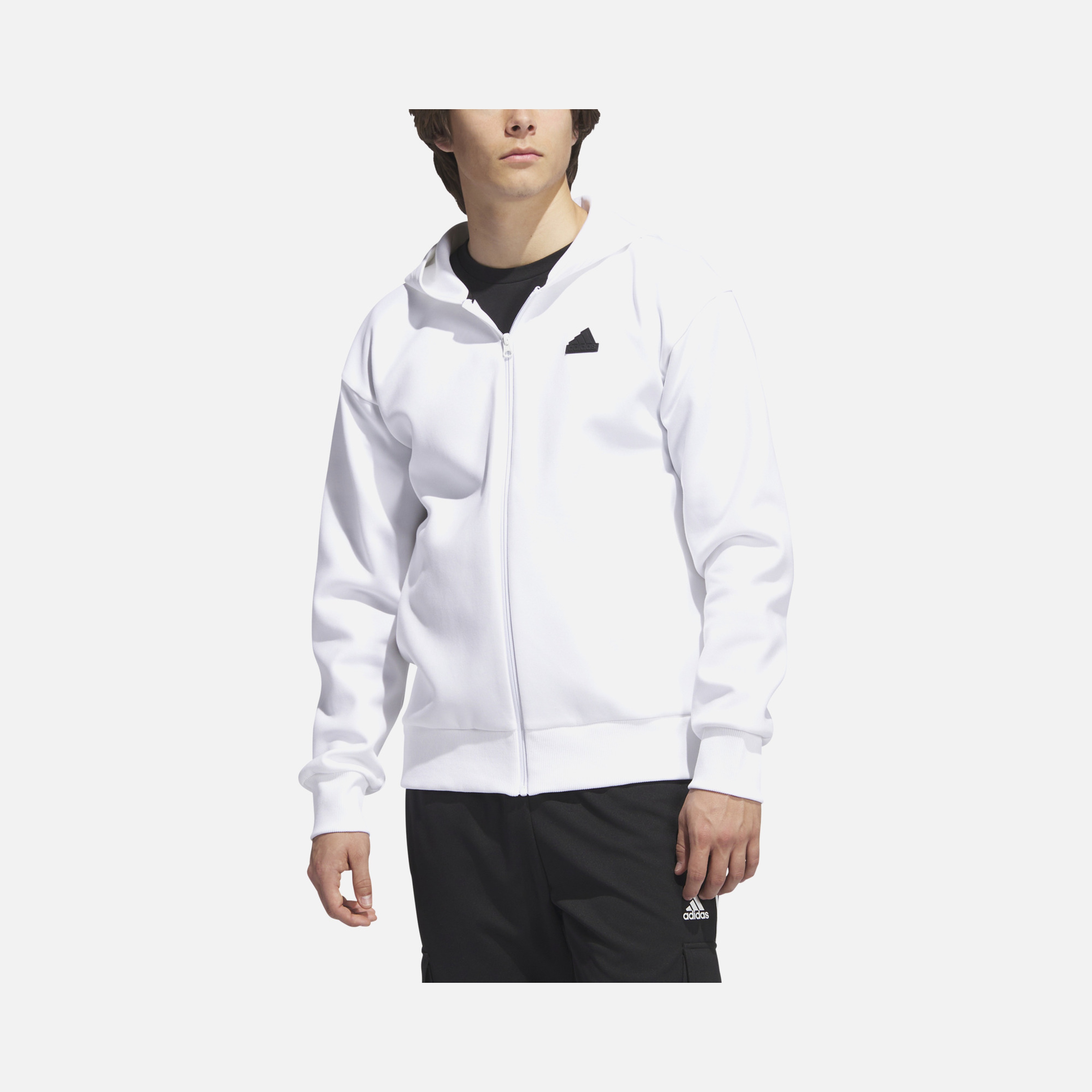 adidas Sportswear Future Icons Badge of Sport Full-Zip Hoodie Erkek Sweatshirt