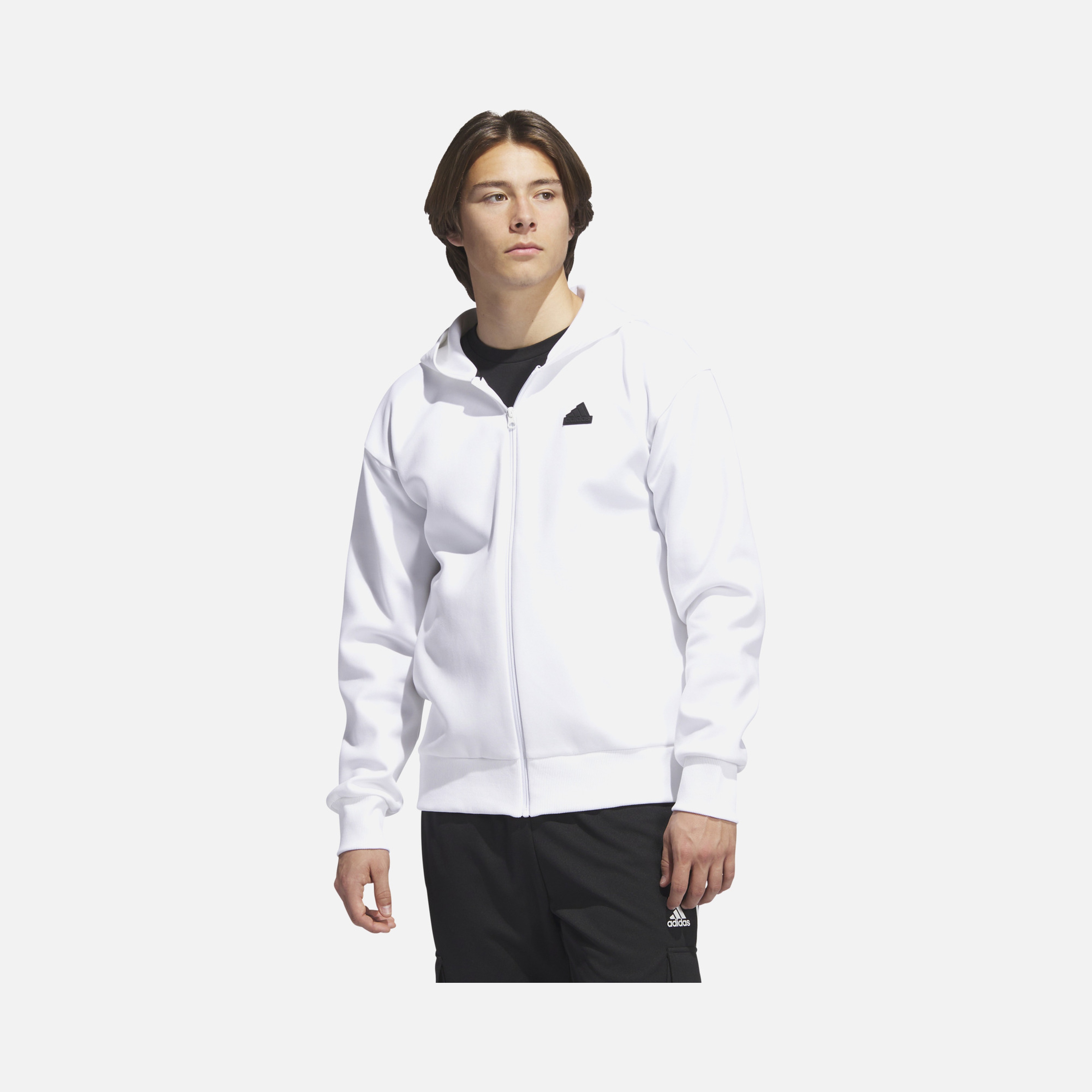 adidas Sportswear Future Icons Badge of Sport Full-Zip Hoodie Erkek Sweatshirt