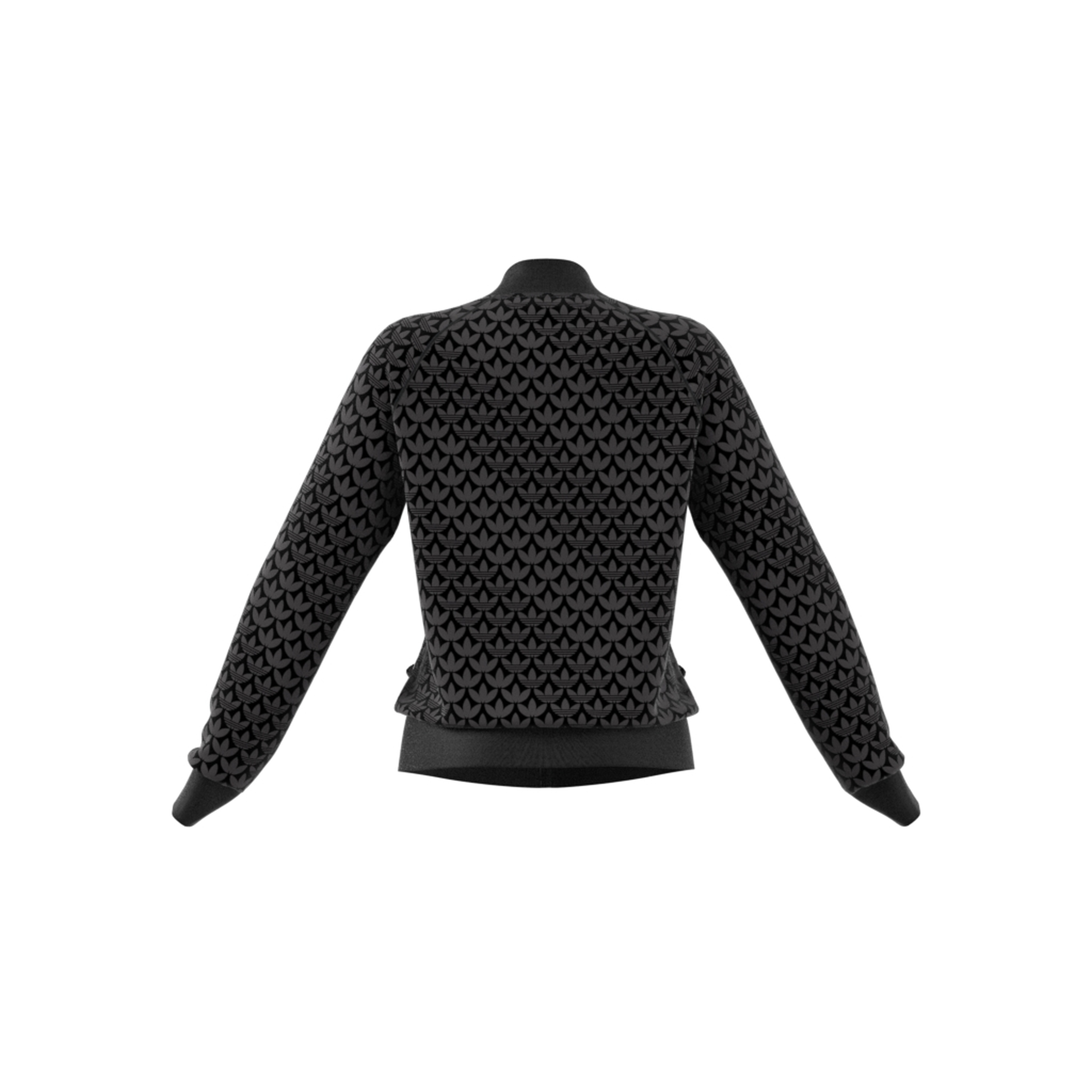 adidas Sportswear Trefoil Monogram SST 3-Stripes Full-Zip Hoodie Kadın Ceket