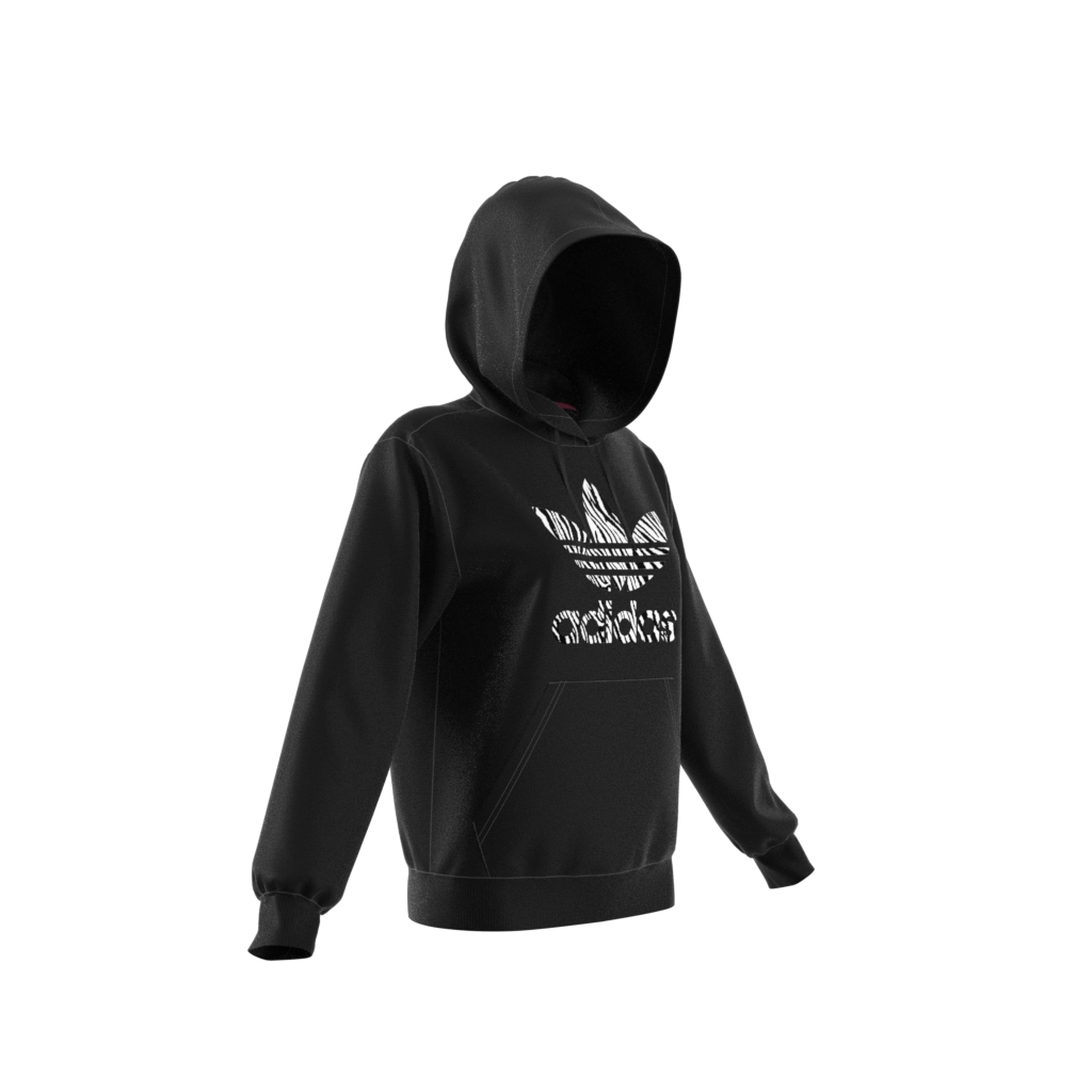 adidas Sportswear Zebra Animal Graphic Hoodie Kadın SweatShirt