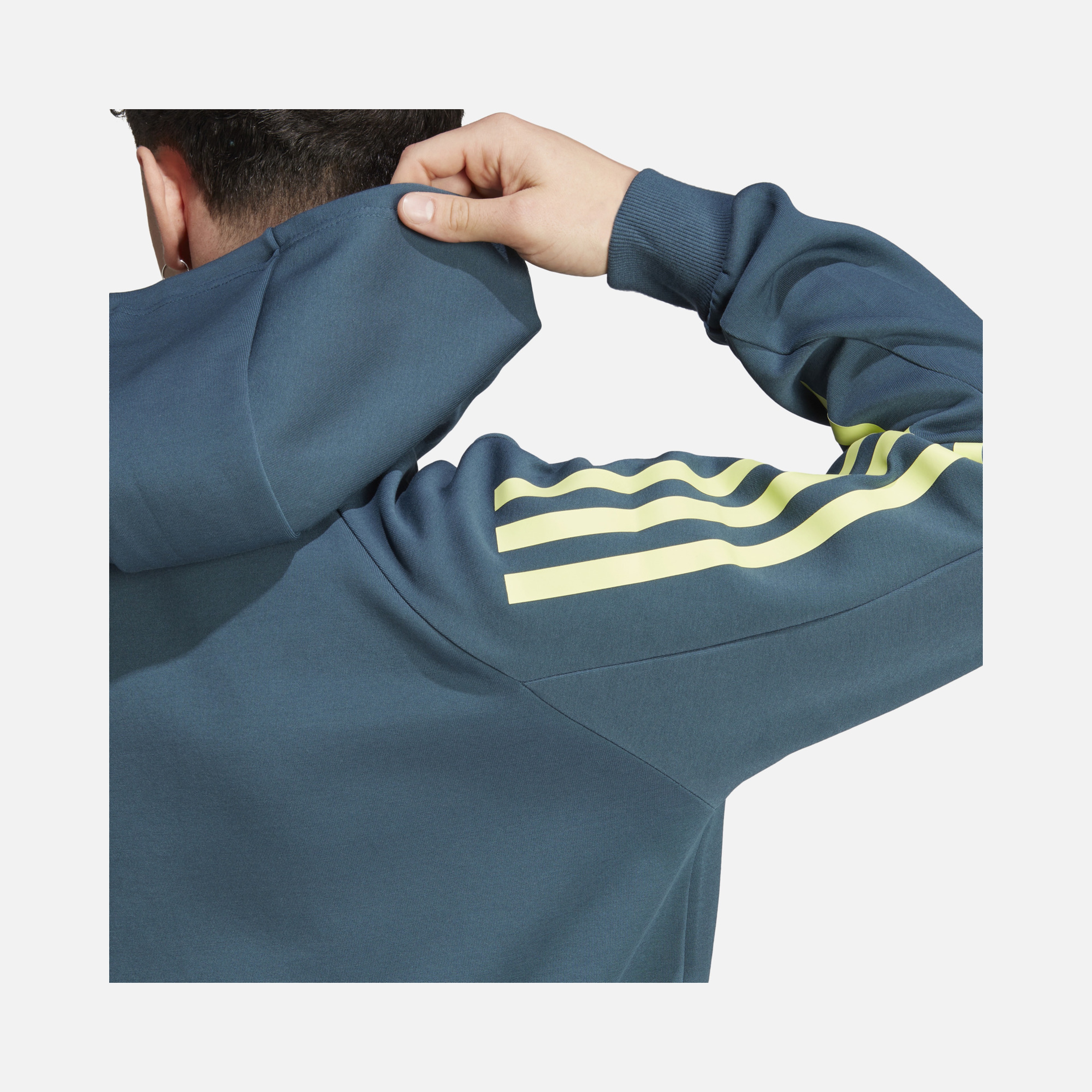 adidas Sportswear Future Icons FW23 3-Stripes Full-Zip Hoodie Erkek Sweatshirt