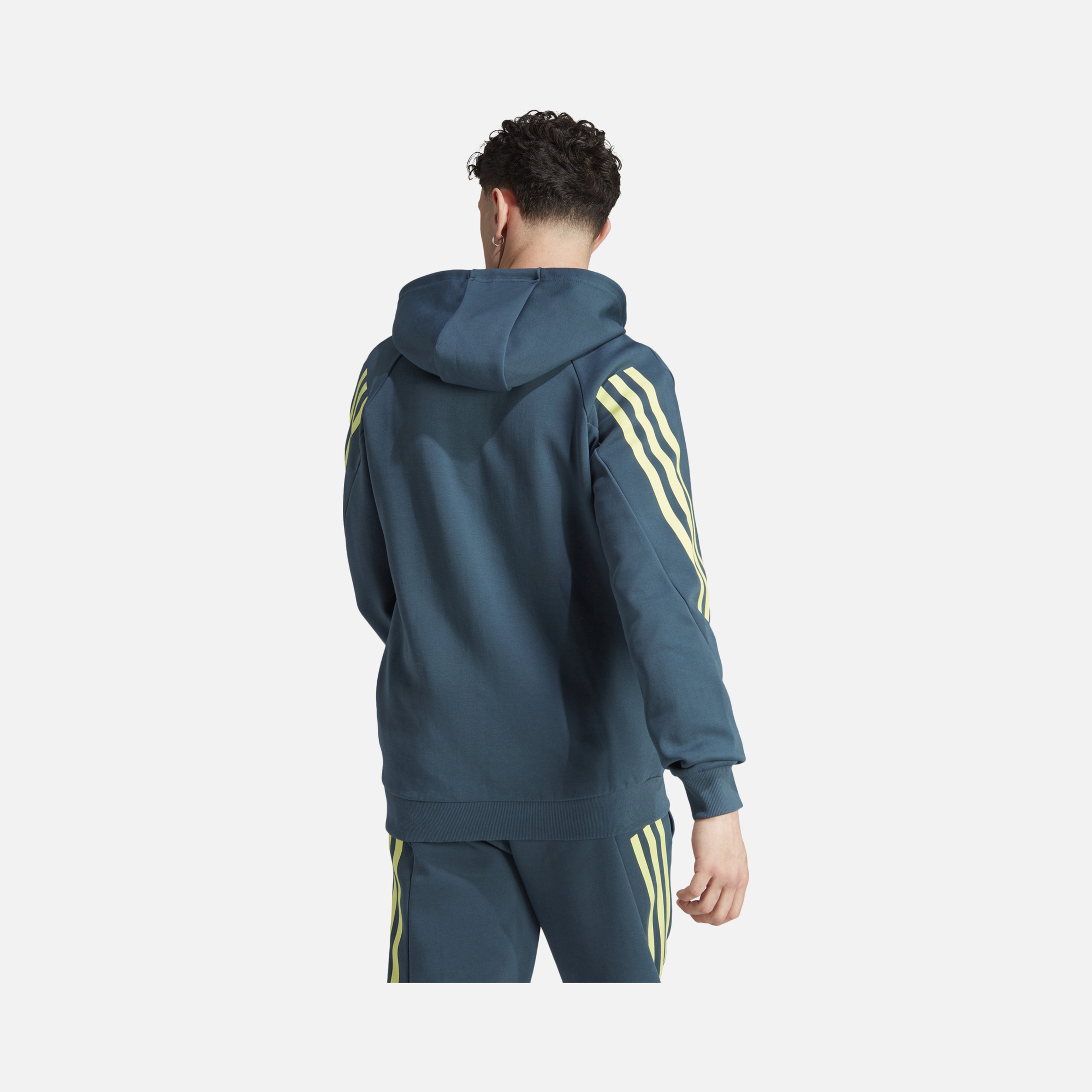 adidas Sportswear Future Icons FW23 3-Stripes Full-Zip Hoodie Erkek Sweatshirt